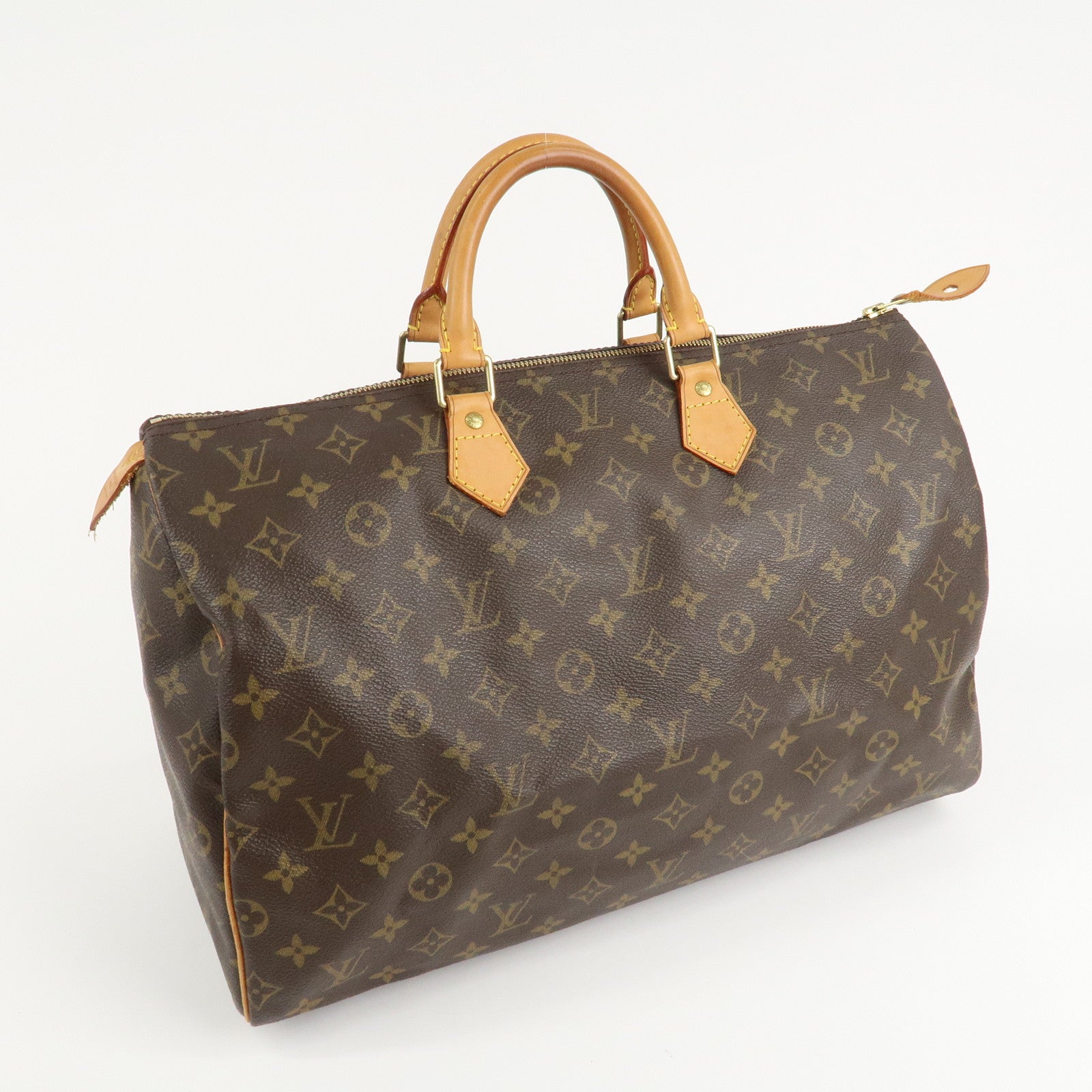 Louis Vuitton Monogram Speedy 40 Hand Bag Boston Bag M41522