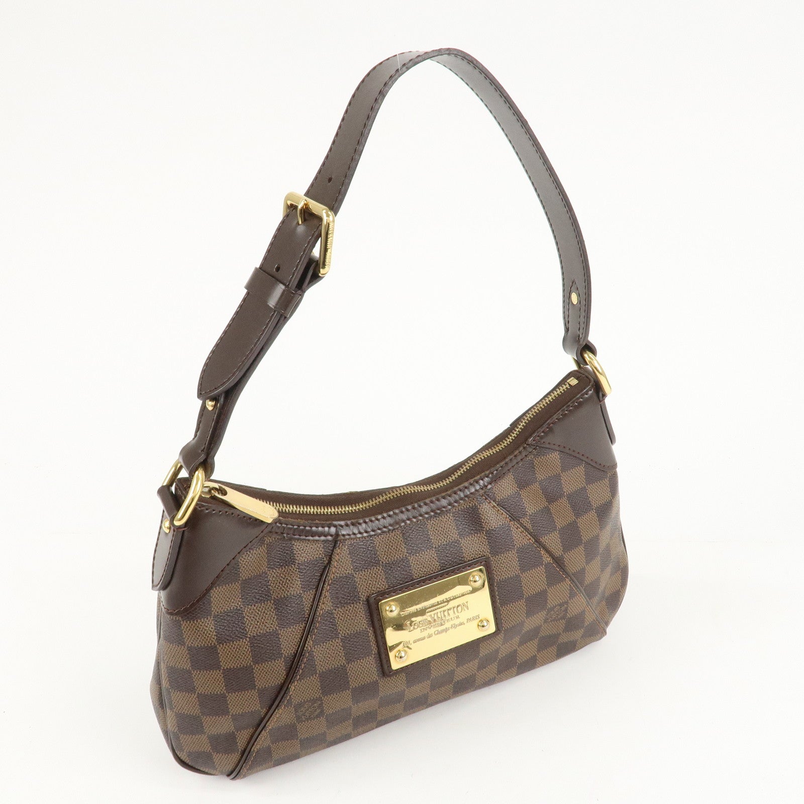 Louis Vuitton Damier Thames PM Shoulder Bag Hand Bag N48180