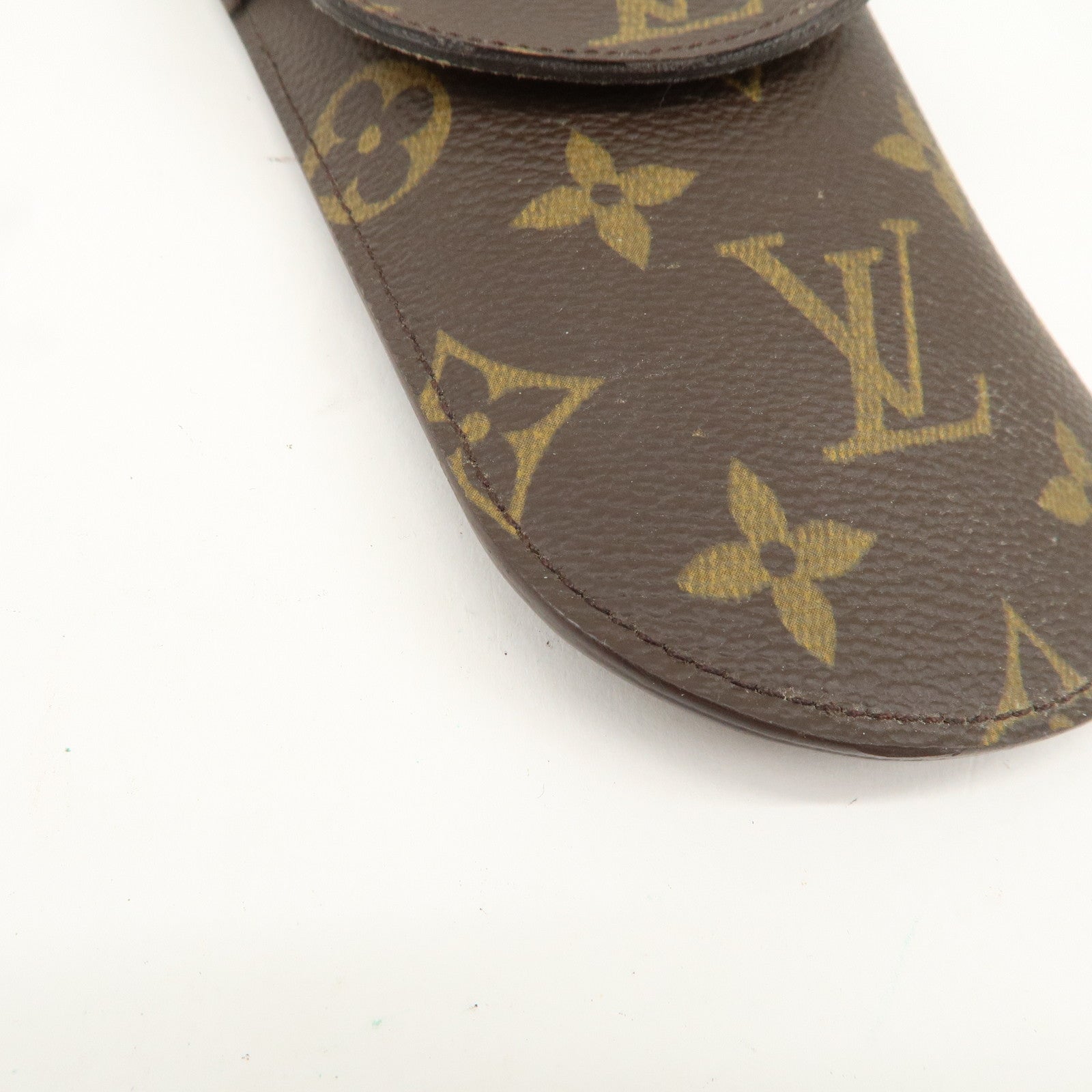 Louis Vuitton Monogram Set of 2 etui a lunettes lavel Glasses Case