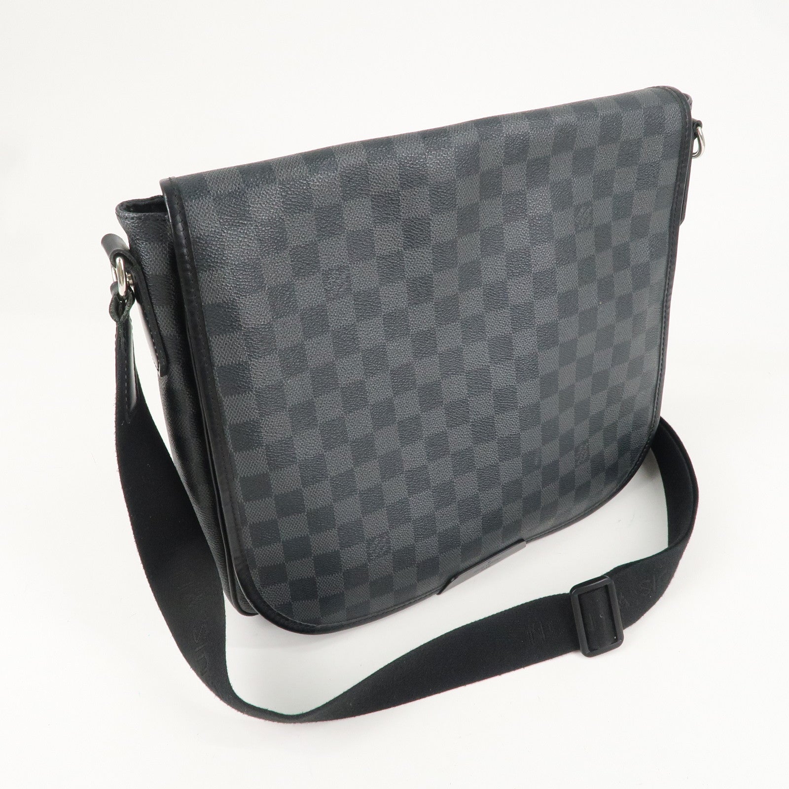 Louis Vuitton Damier Graphite Daniel MM Shoulder Bag N58029