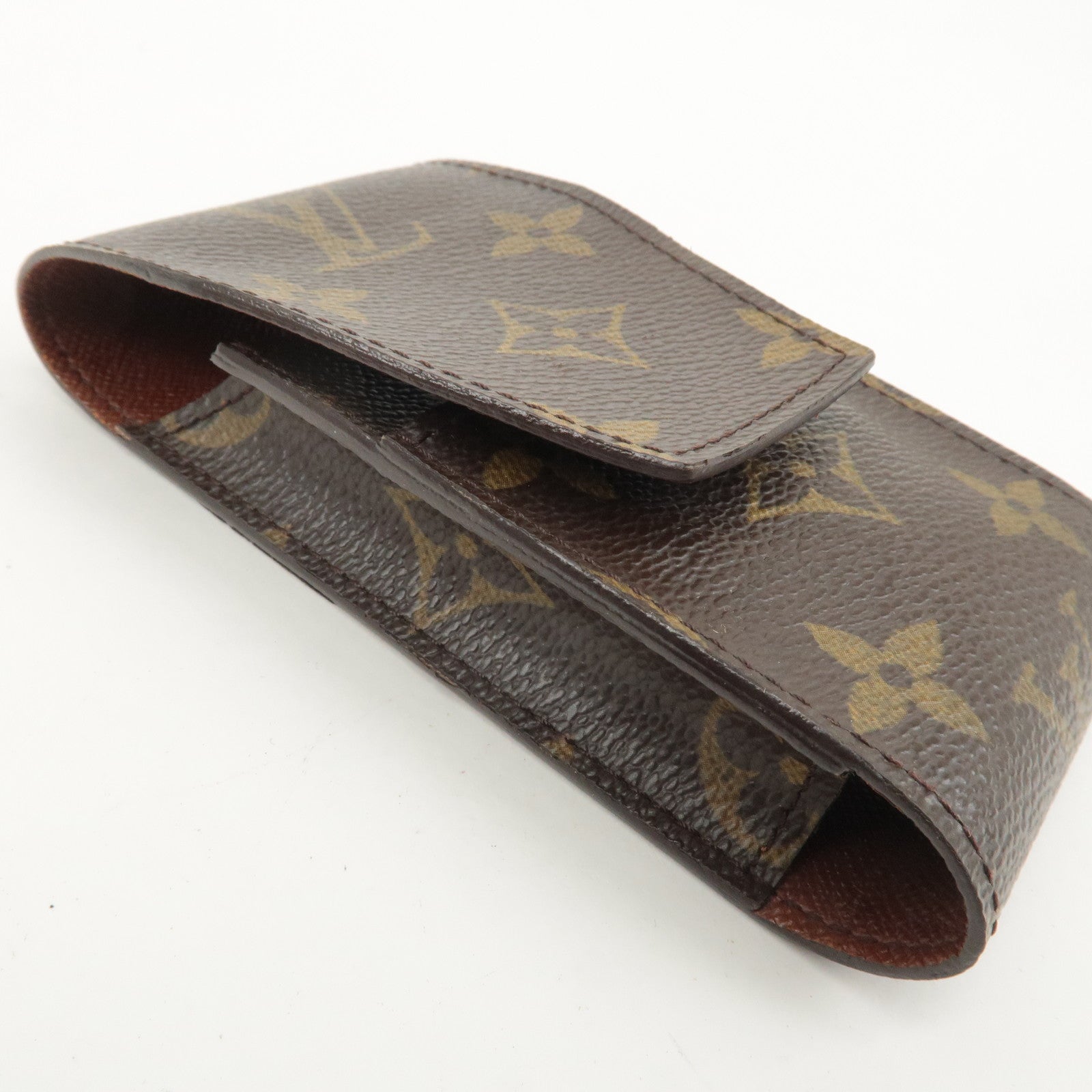 Louis Vuitton Set of 3 Monogram Etui Cigaret Cigarette Case M63024 Used