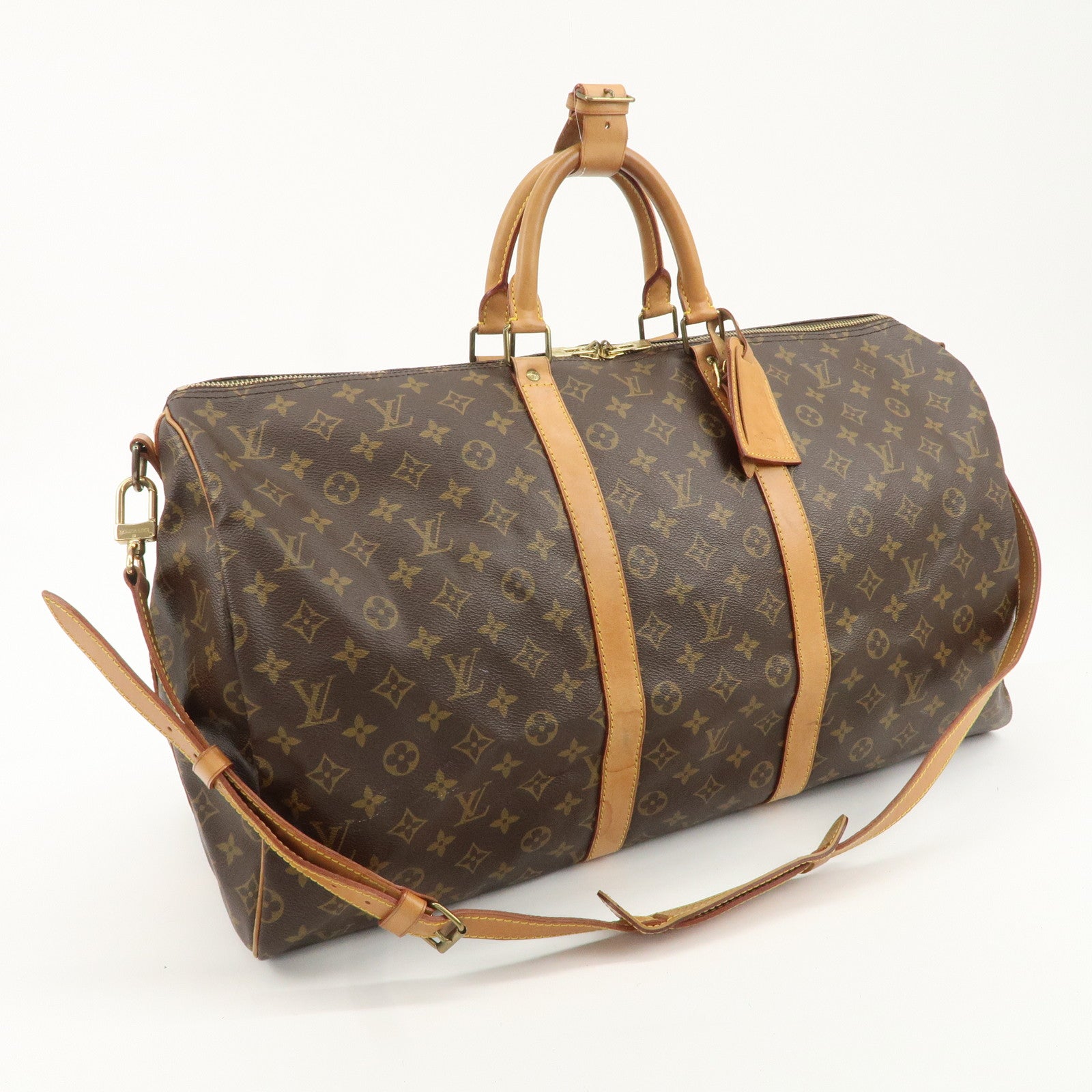 Louis Vuitton Monogram Keep All Bandouliere 55 Bag M41414 Used