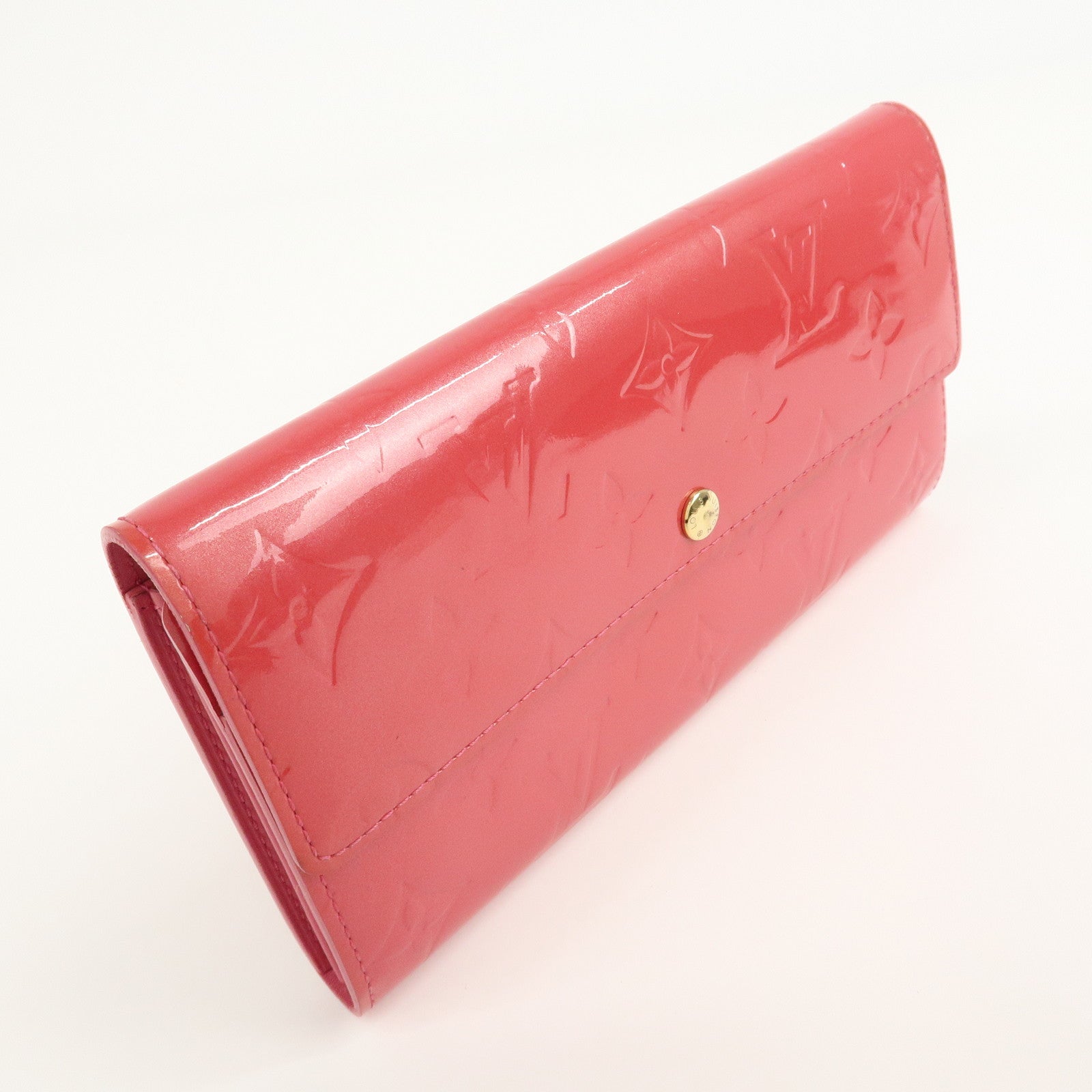 Louis Vuitton Monogram Vernis Portefeuille Sarah LongWallet