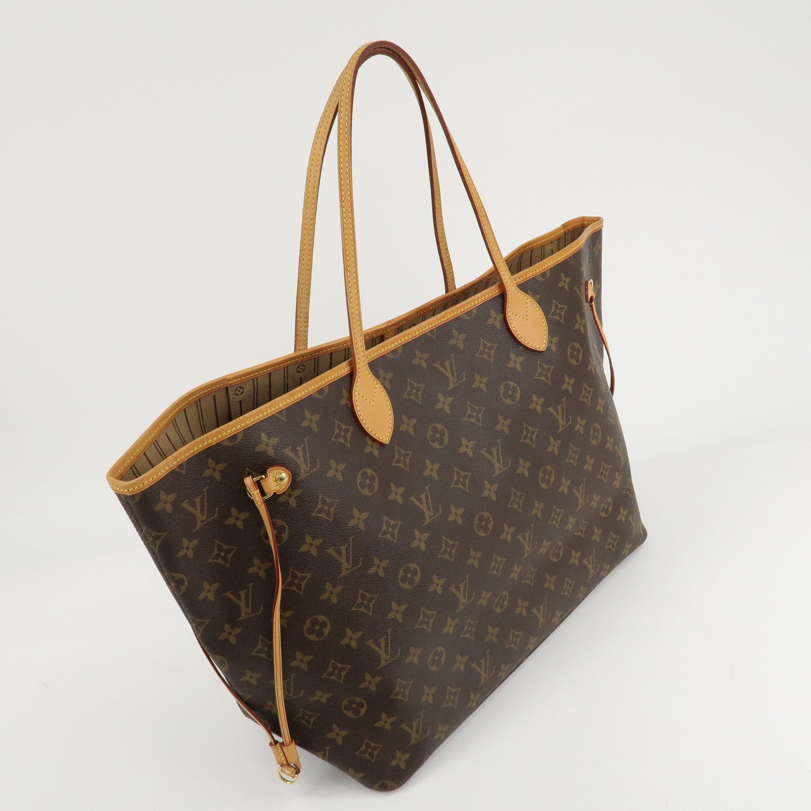 Louis Vuitton Monogram Neverfull GM Tote Bag Hand Bag M40157 Used