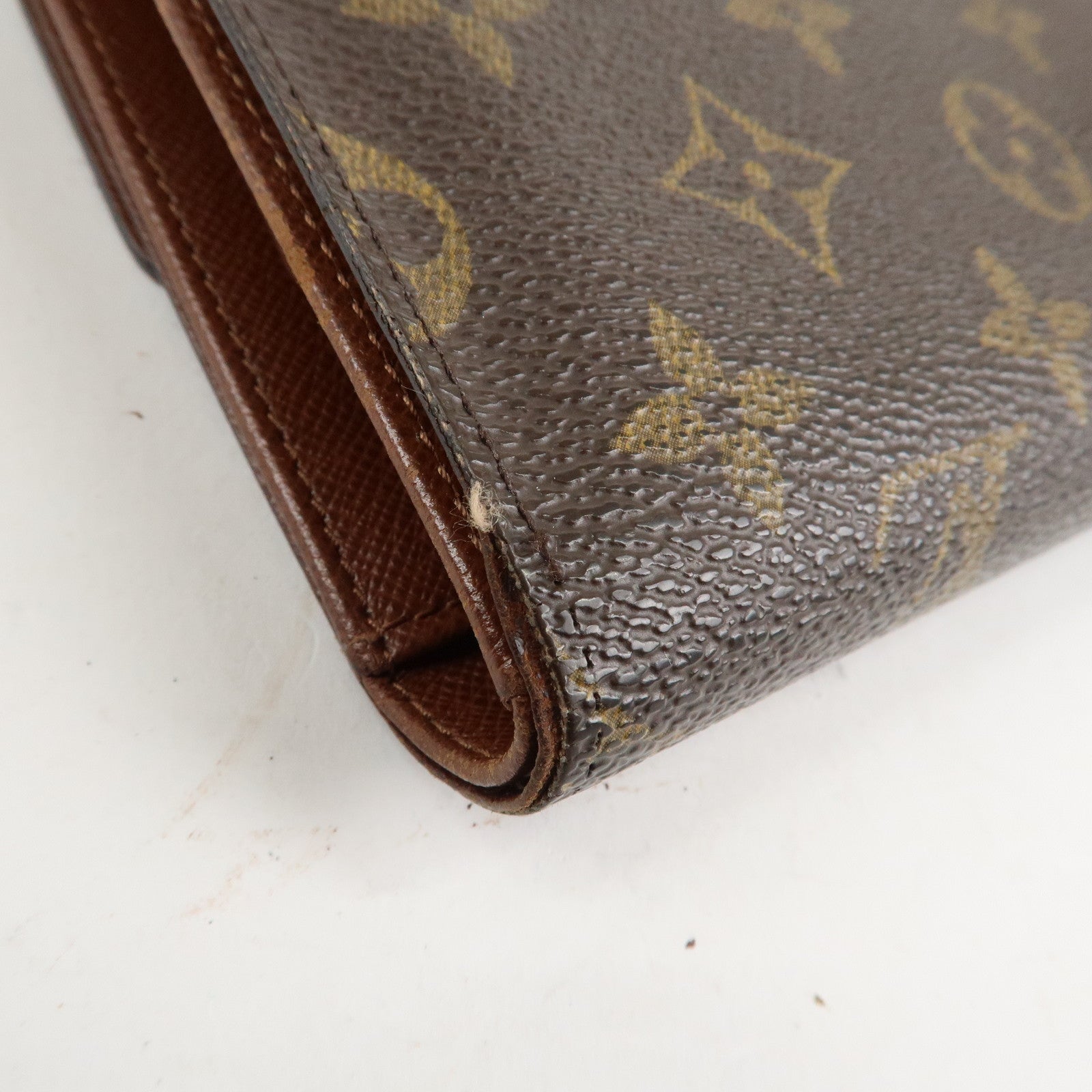 Louis Vuitton Monogram Set of 2 Bi-fold Wallet Brown M61202