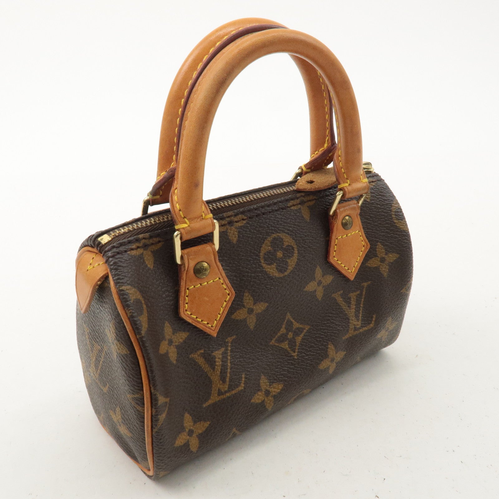 Louis Vuitton Monogram Mini Speedy 
Strap M41534 J75010