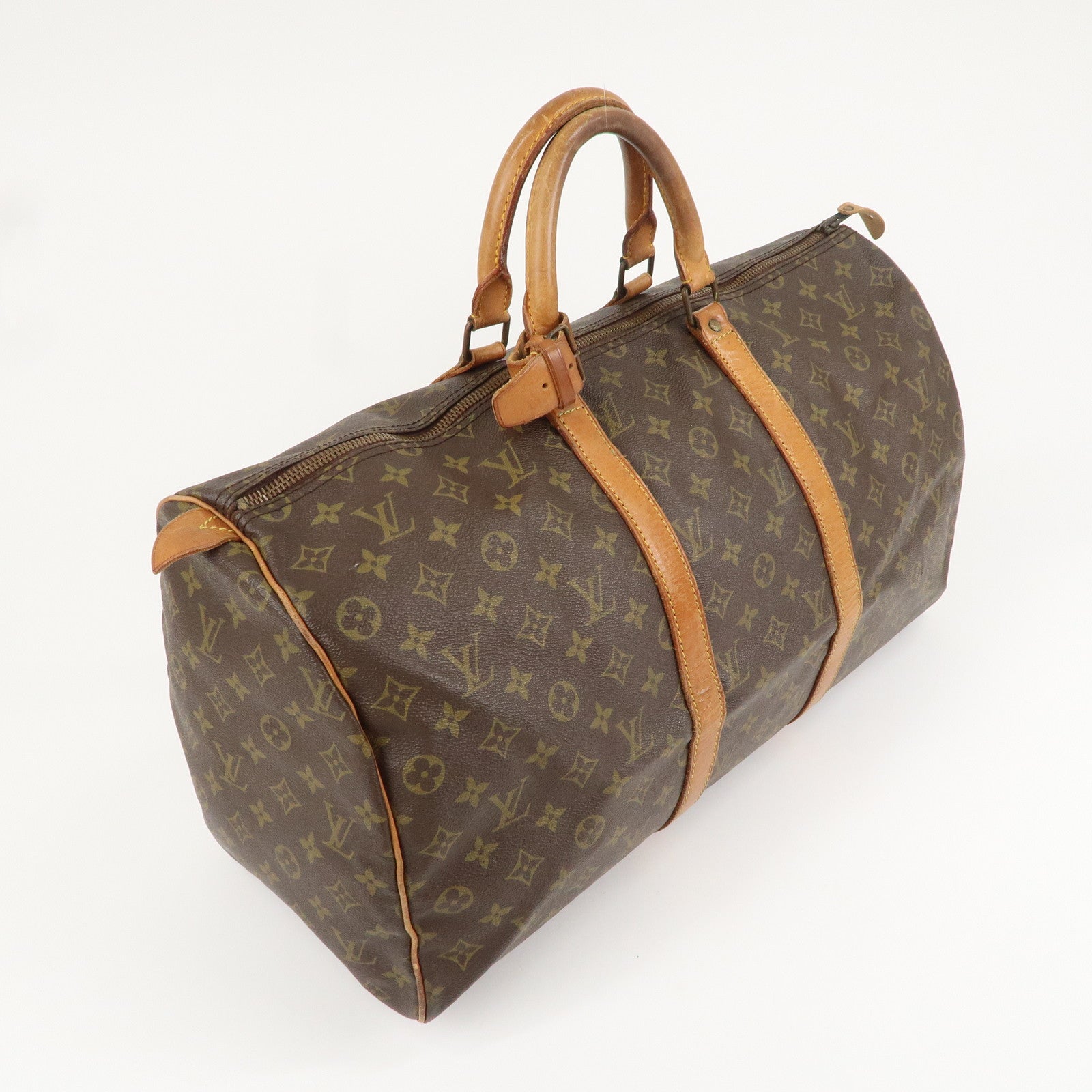 Louis Vuitton Monogram Keep All 50 Boston Bag Old Style M41426