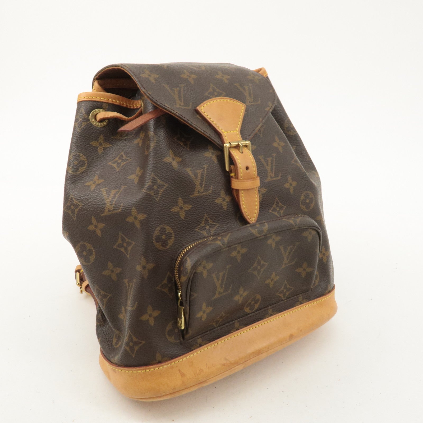 Louis Vuitton Monogram Montsouris MM Backpack Brown M51136