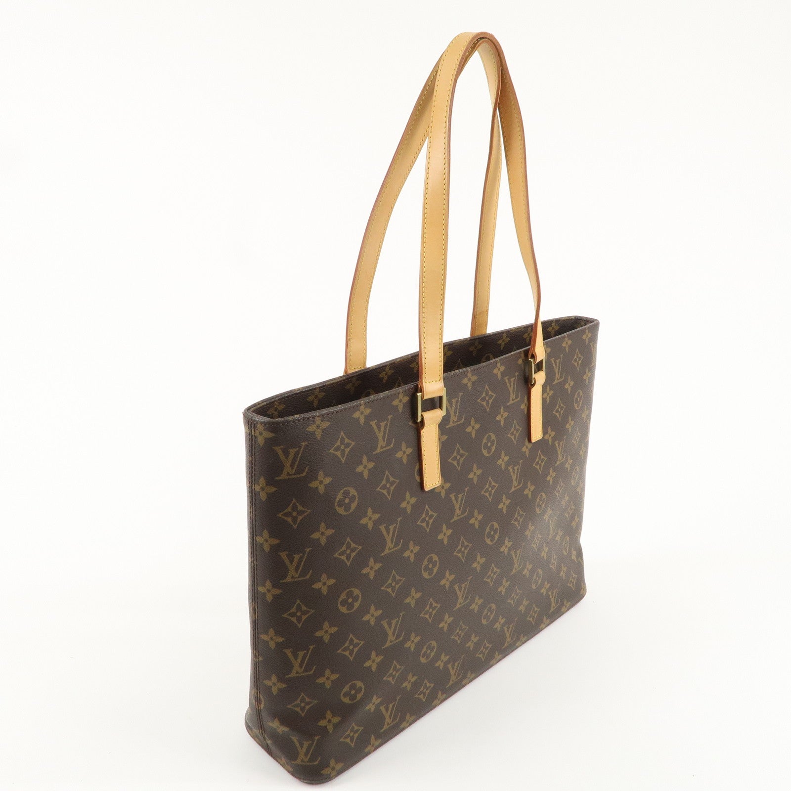 Louis Vuitton Monogram Luco Tote Bag Hand Bag Brown M51155