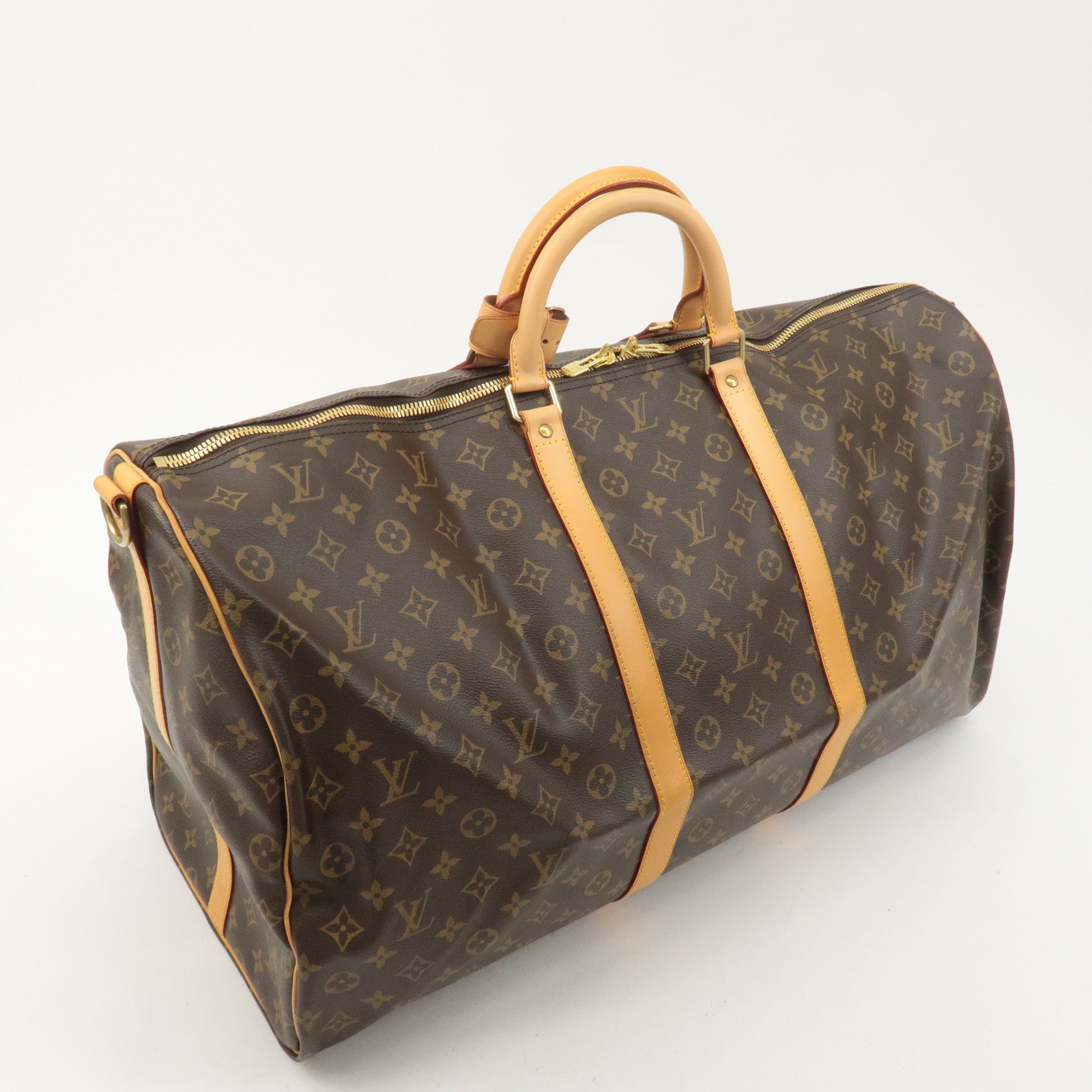 Louis Vuitton Monogram Keep All Bandouliere 60 Bag M41412