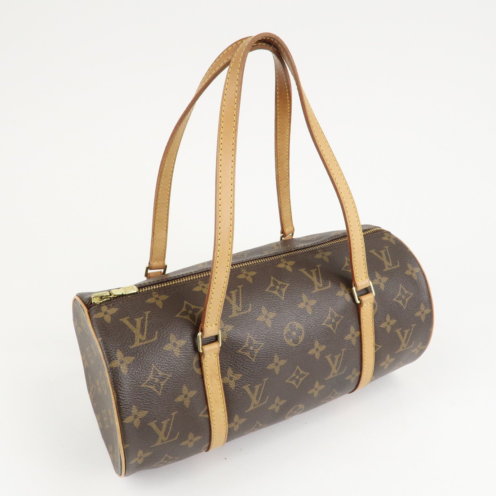 Louis Vuitton Monogram Papillon 30 Hand Bag New Style M51385 Used