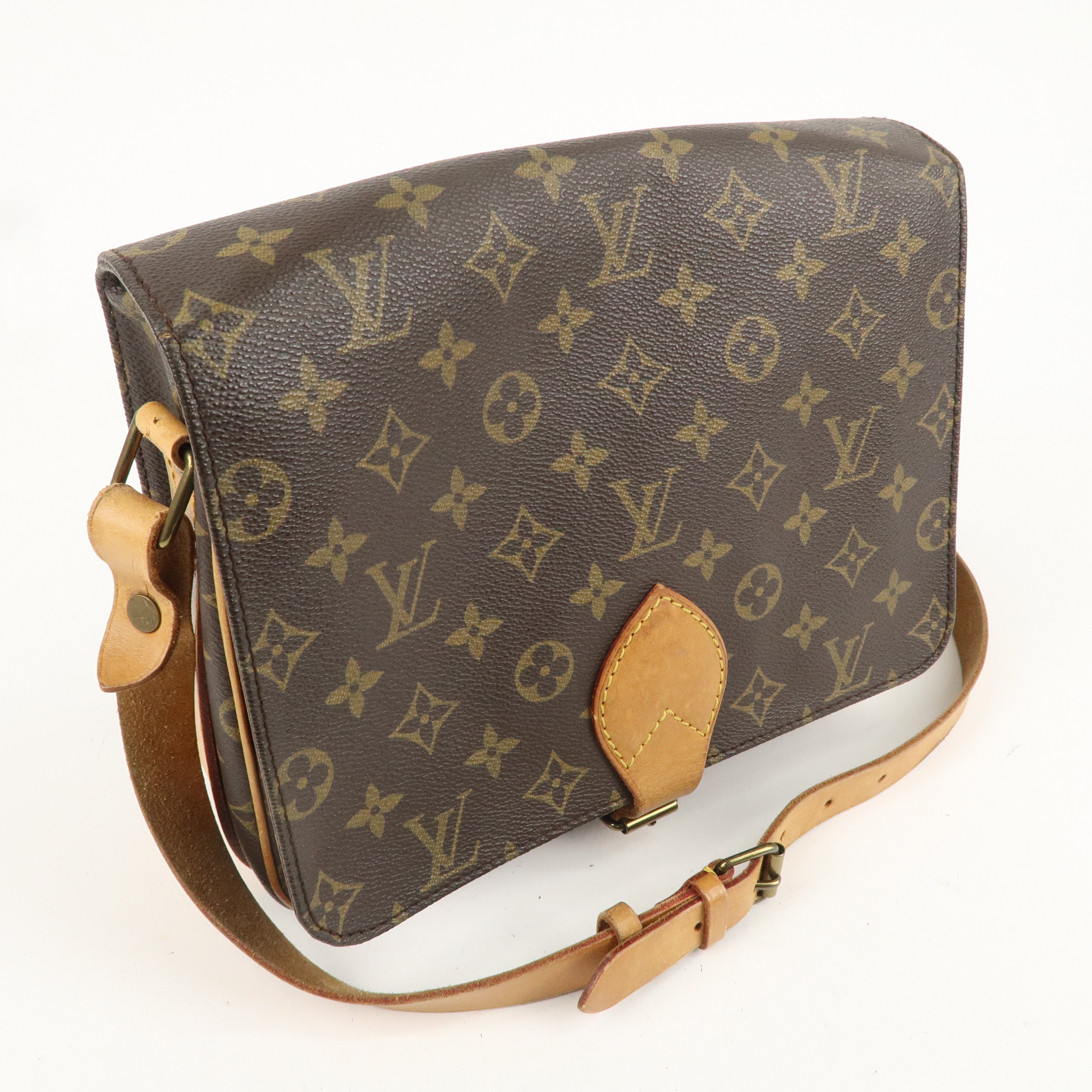 Louis Vuitton Monogram Cartouchiere 26 Shoulder Bag M51252