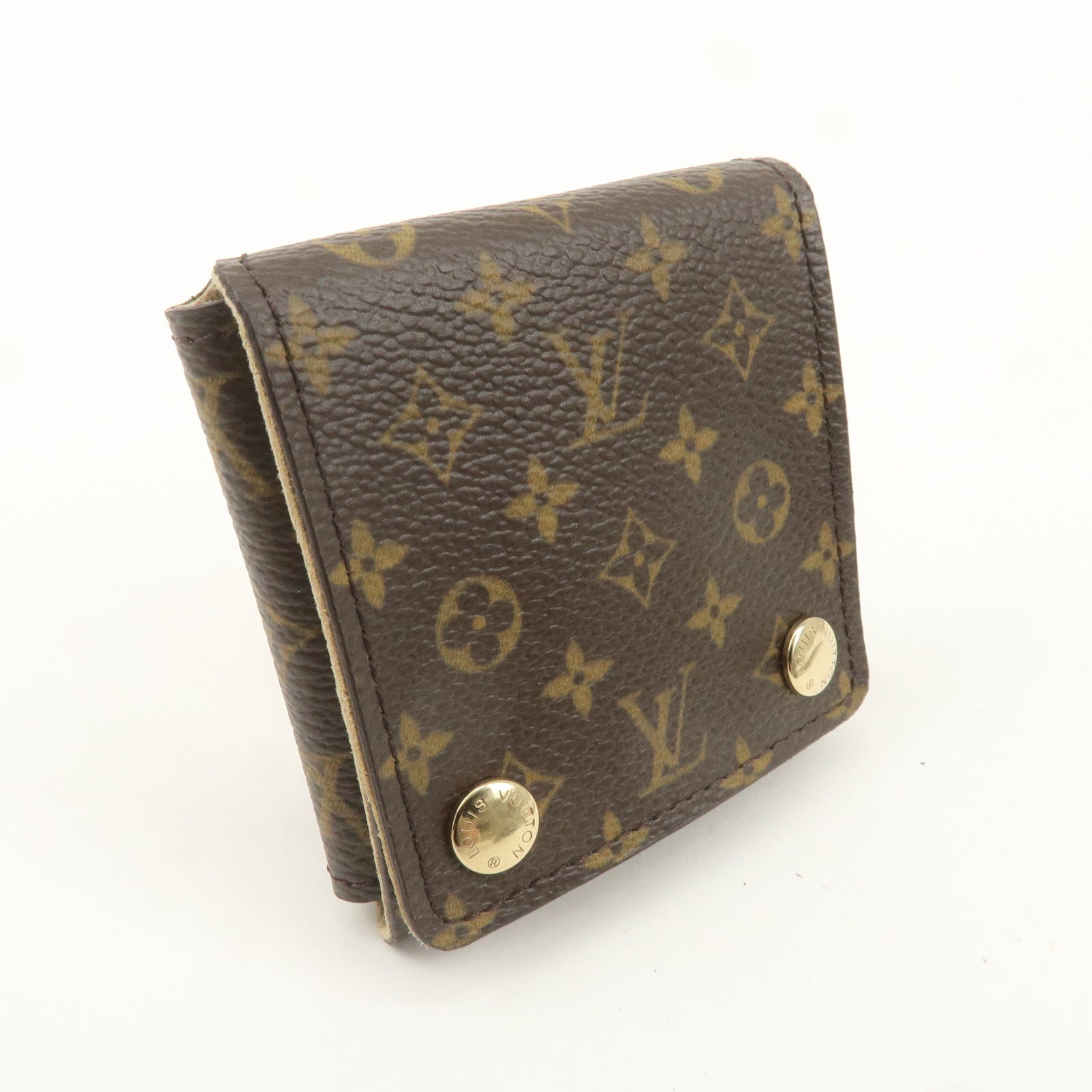 Louis Vuitton Monogram Jewelry Case Accessory Case Brown