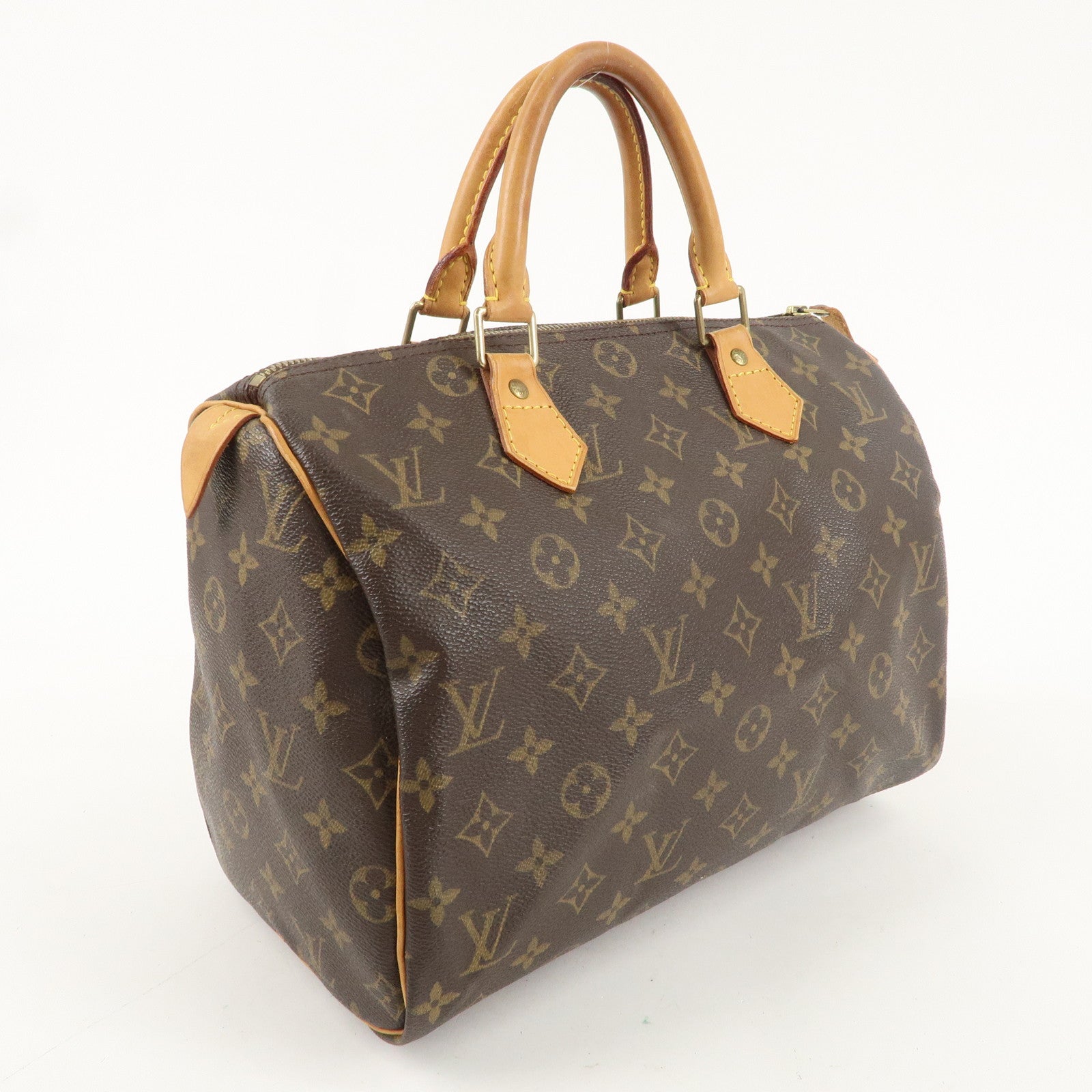 Louis Vuitton Monogram Speedy 30 Hand Bag Boston Bag M41526