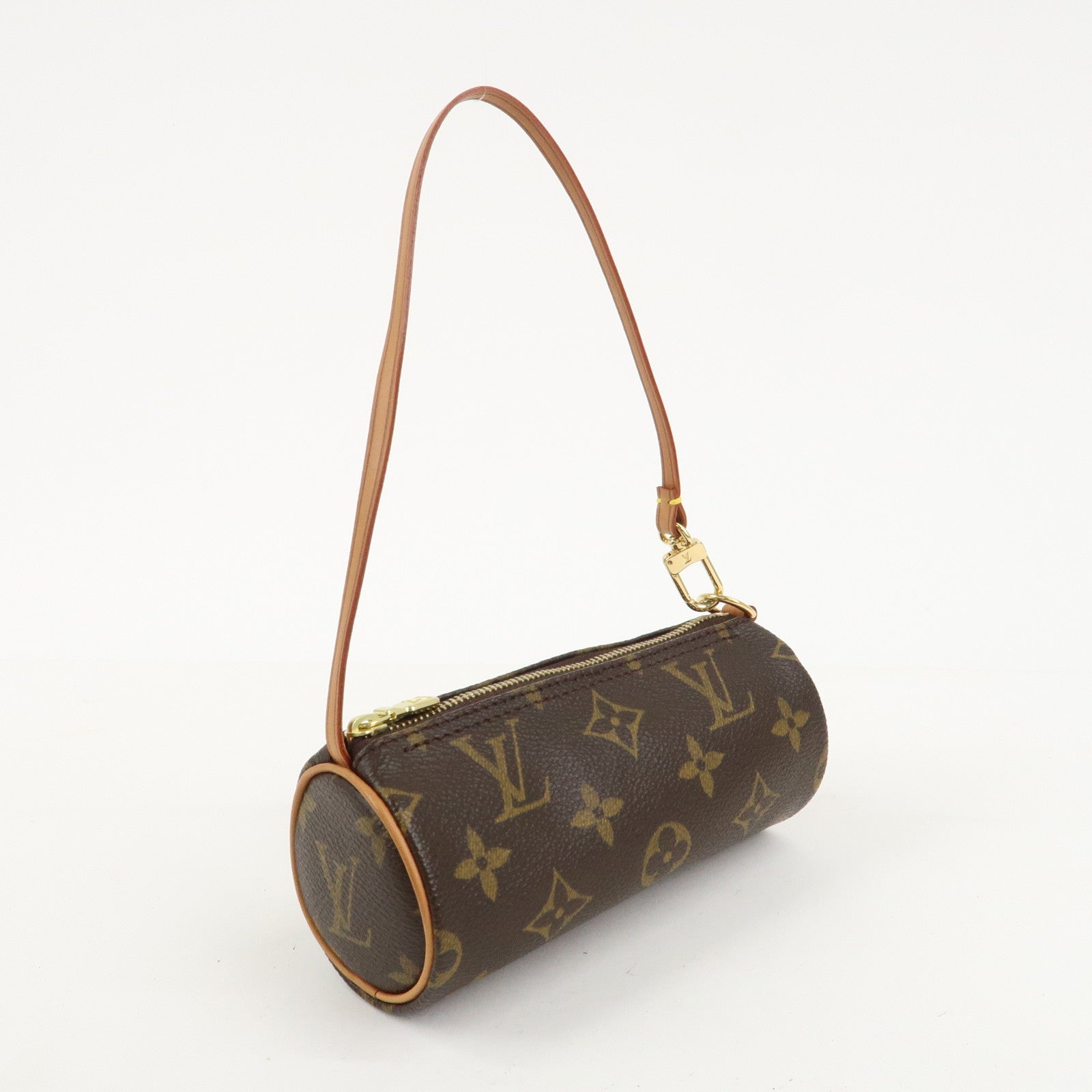 Louis Vuitton Monogram Mini Pouch for Papillon Bag Brown Used