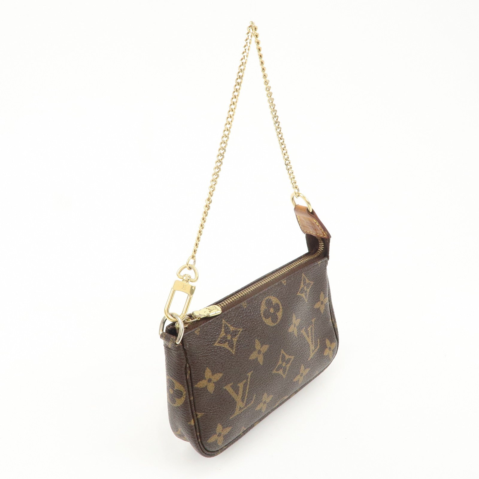 Louis Vuitton Monogram Mini Pochette Accessoires Pouch M58009