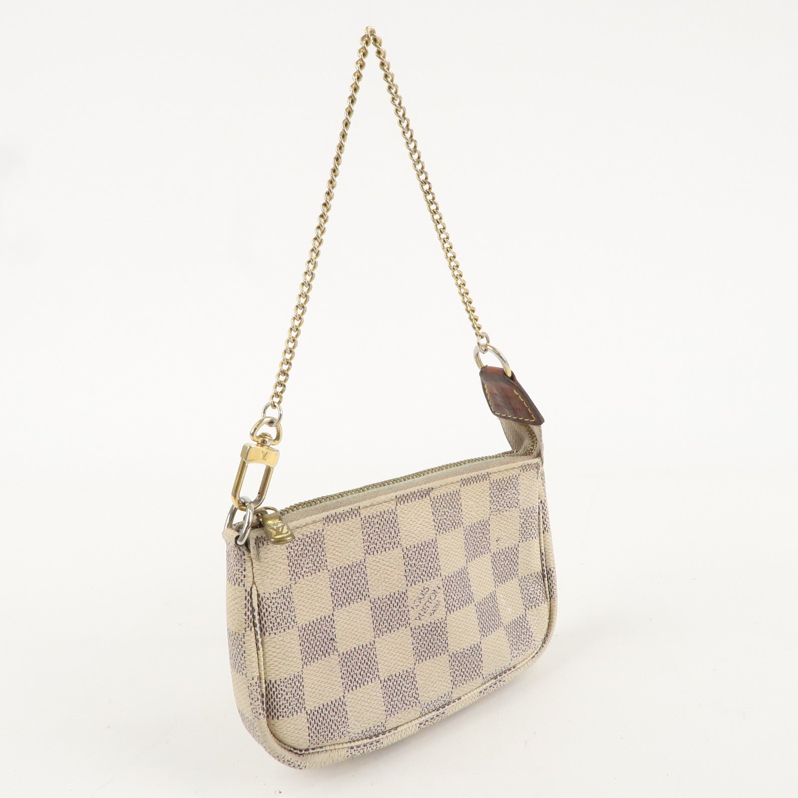 Louis Vuitton Damier Azur Mini Pochette Accessoires Pouch N58010