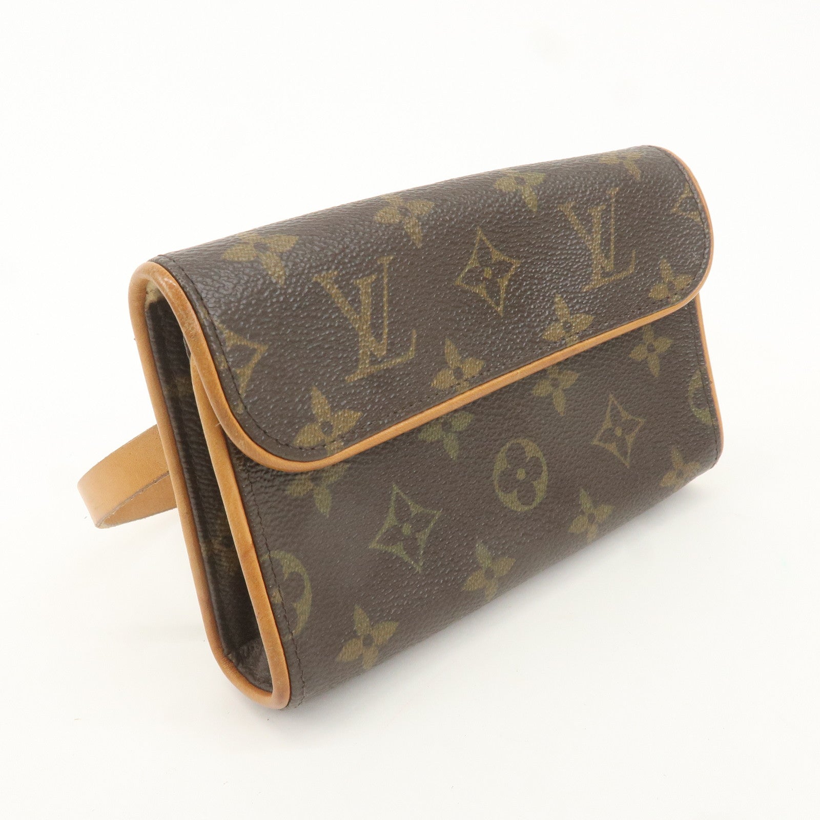 Louis Vuitton Monogram Pochette Florentine Waist Bag BeltXS M51855