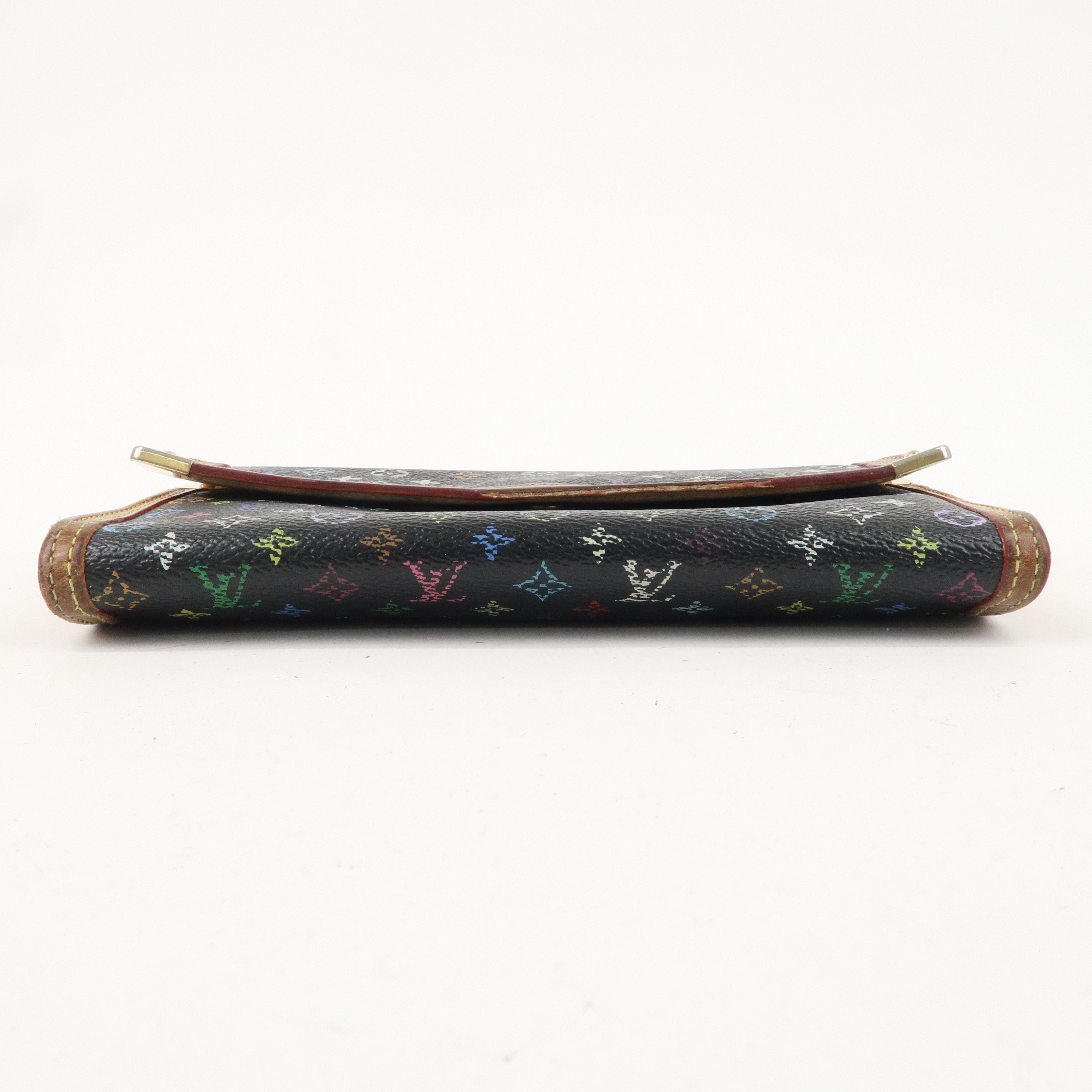 Louis Vuitton Monogram Multicolor Set of 2 Wallet M92658 M92984