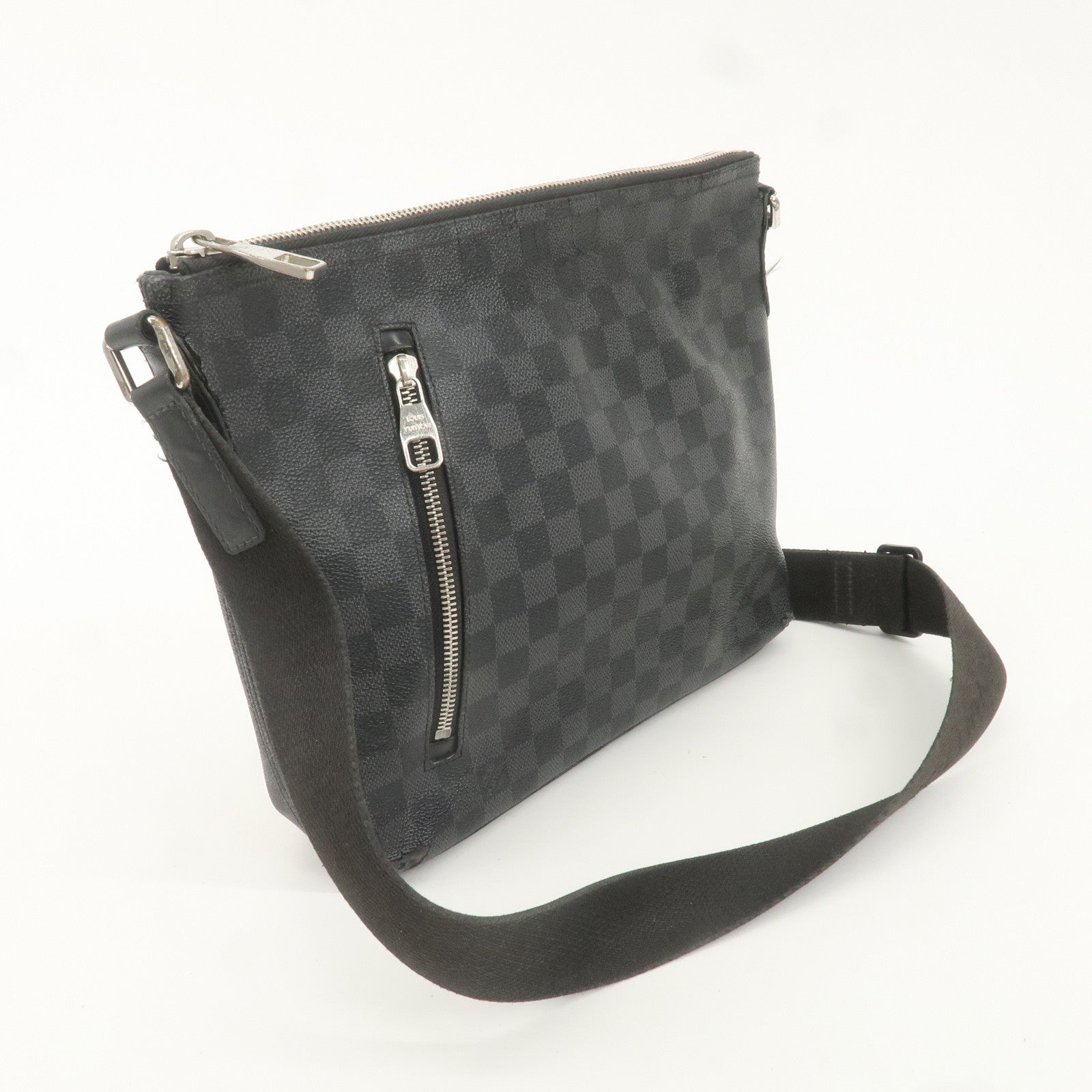 Louis Vuitton Damier Graphite Mick PM Shoulder Bag N41211