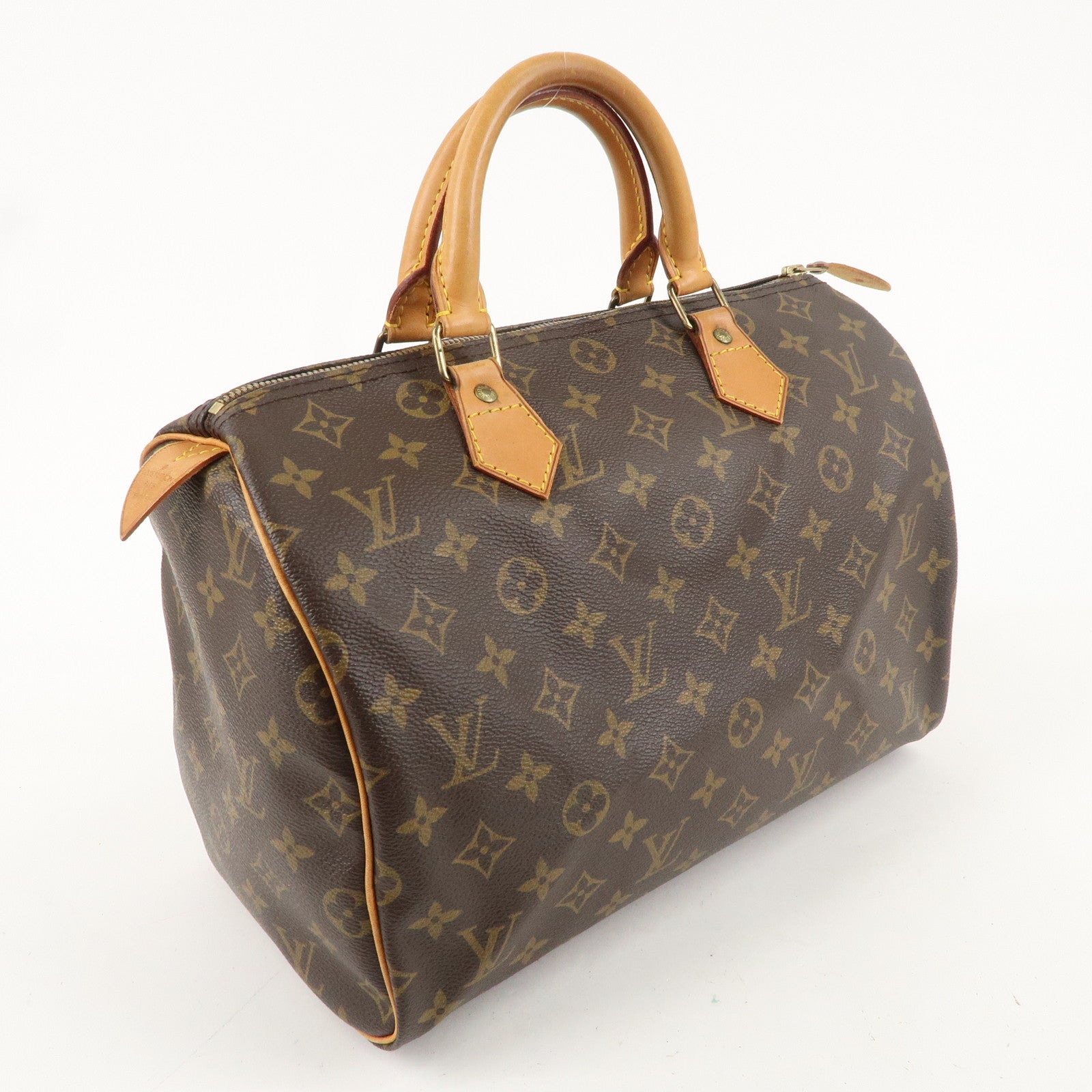 Louis Vuitton Monogram Speedy 30 Hand Bag Boston Bag M41526