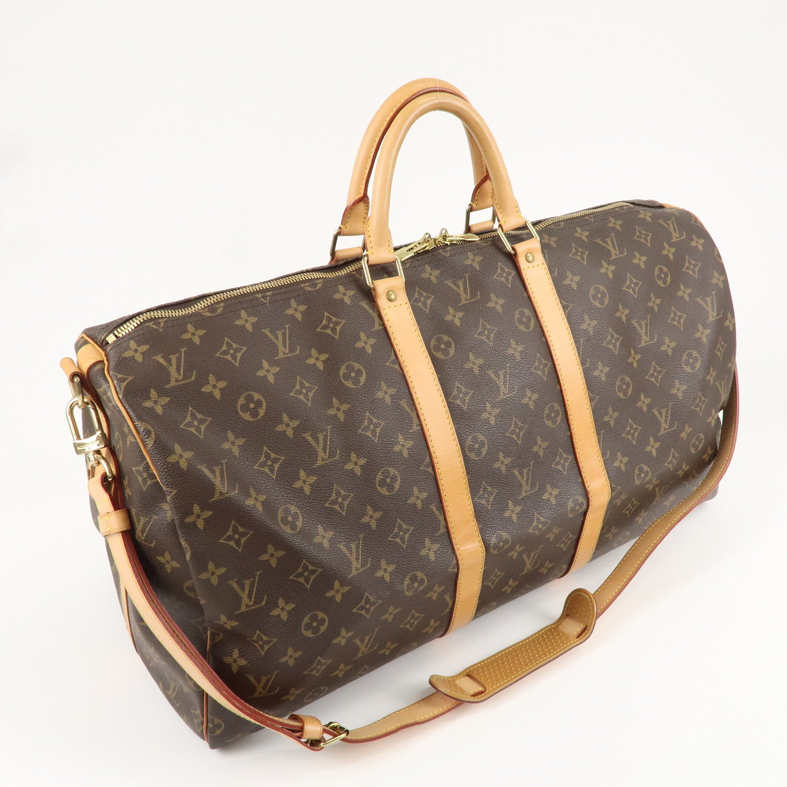 Louis Vuitton Monogram Keep All Bandouliere 55 Bag M41414