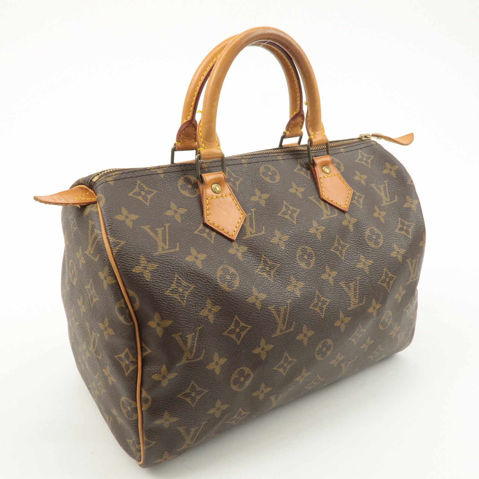 Louis Vuitton Monogram Speedy 30 Hand Bag Boston Bag M41108