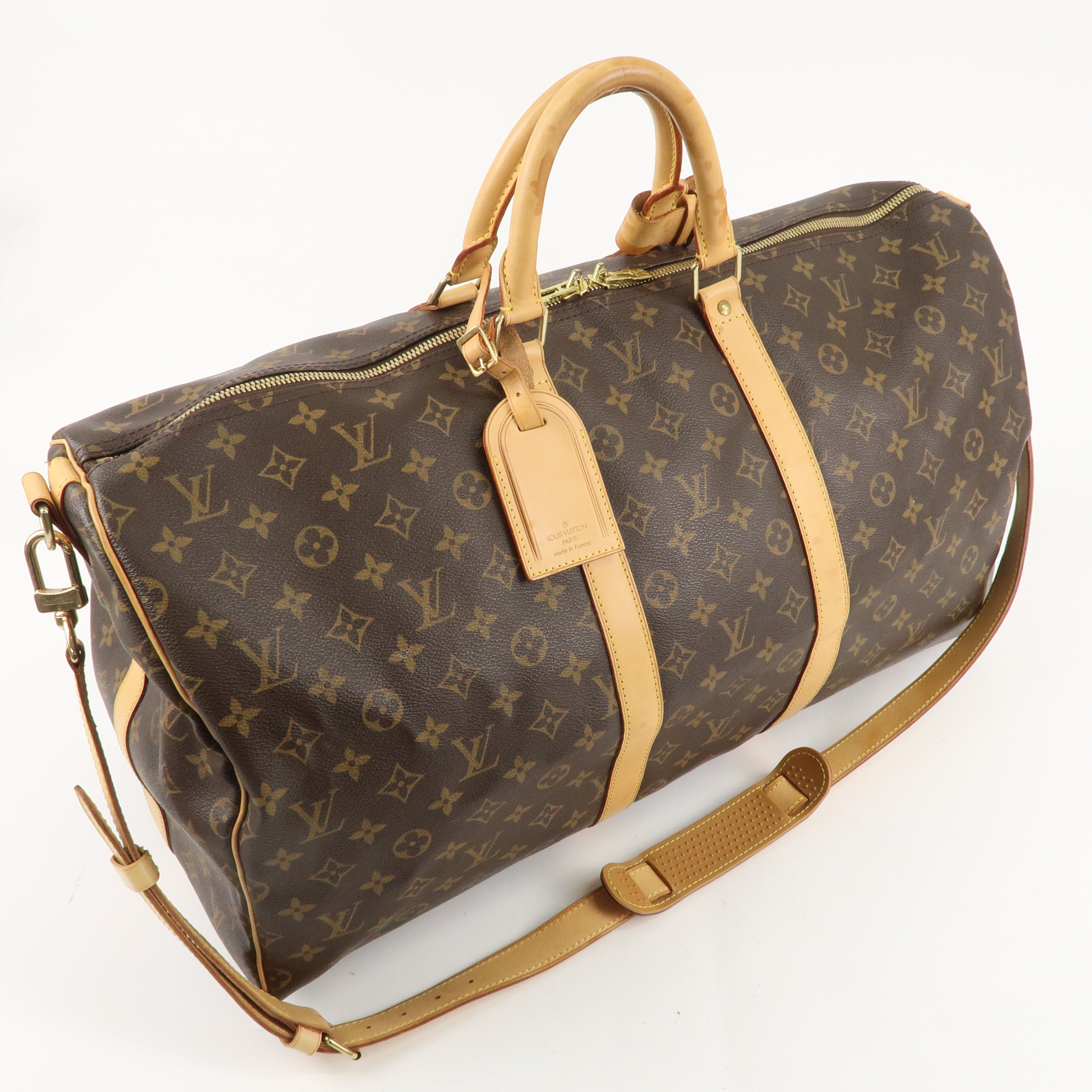 Louis Vuitton Monogram Keep All Bandouliere 55 Bag M41414