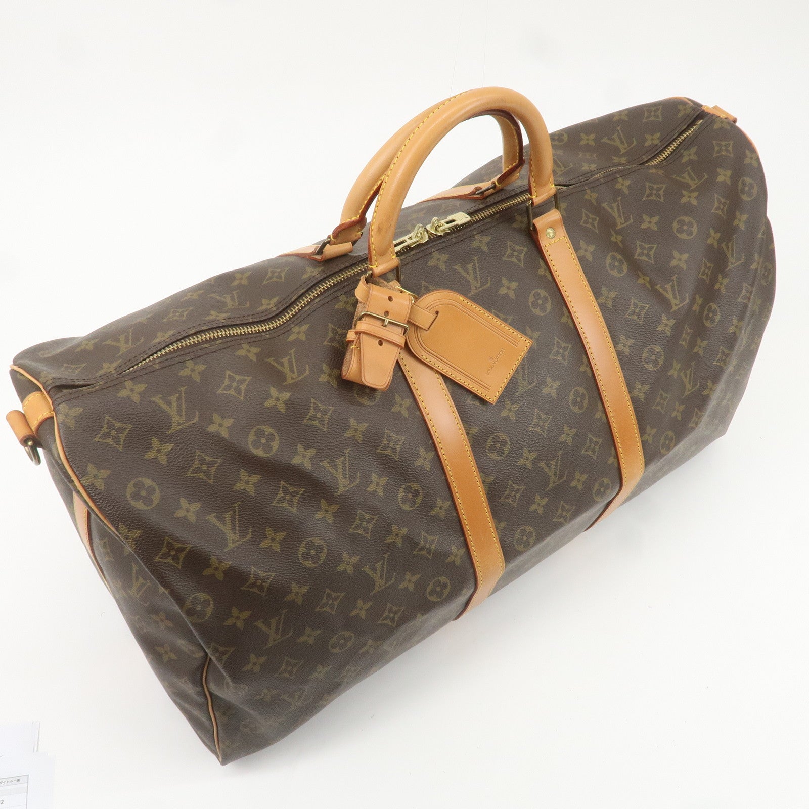 Louis Vuitton Monogram Keep All Bandouliere 60 Bag M41412