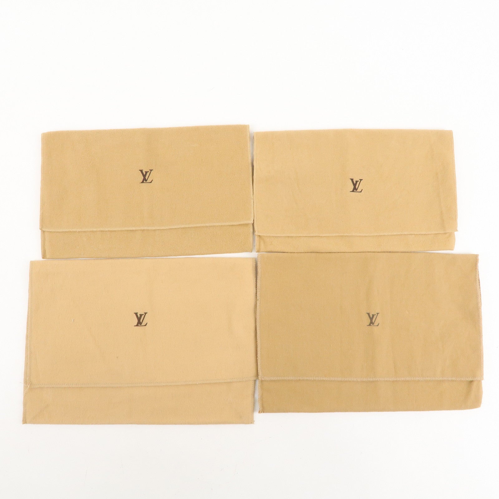 Louis Vuitton Set of 15 Storage Bags Old Model Dust Bag Brown