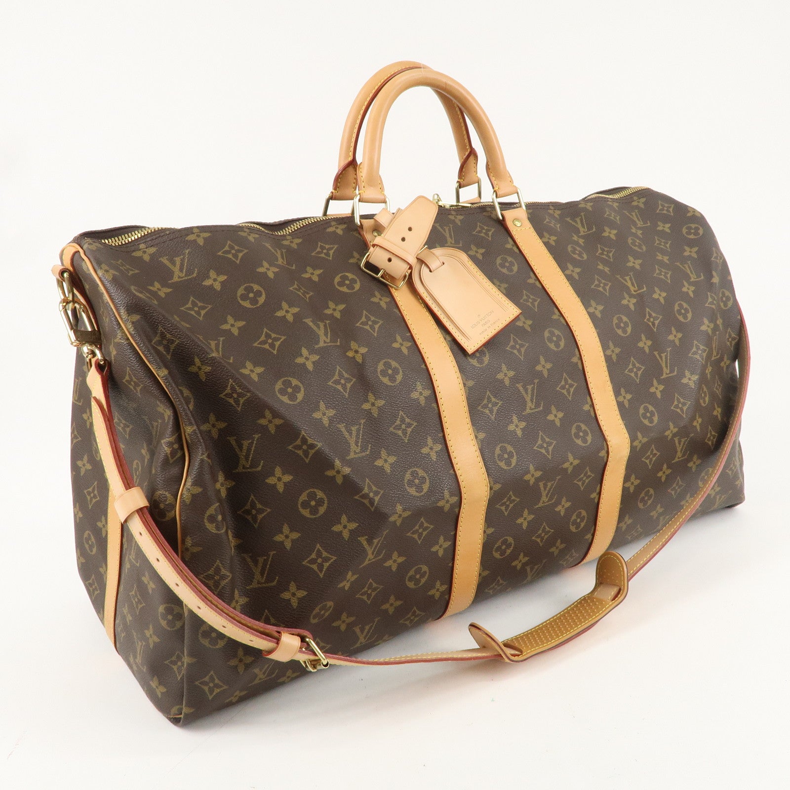 Louis Vuitton Monogram Keep All Bandouliere 60 Bag M41412