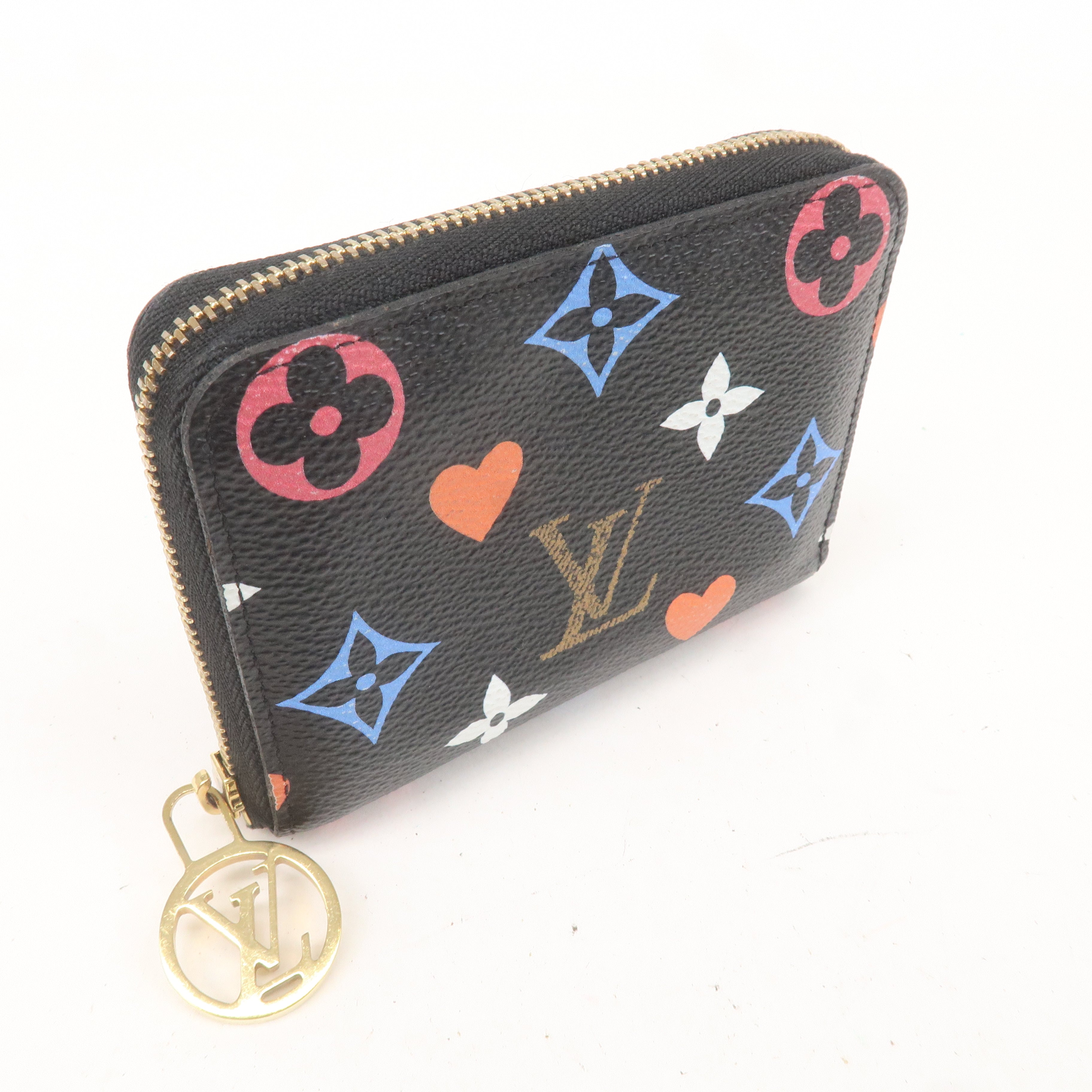 Louis Vuitton Game On Zippy Coin Purse Coin case Noir M80305