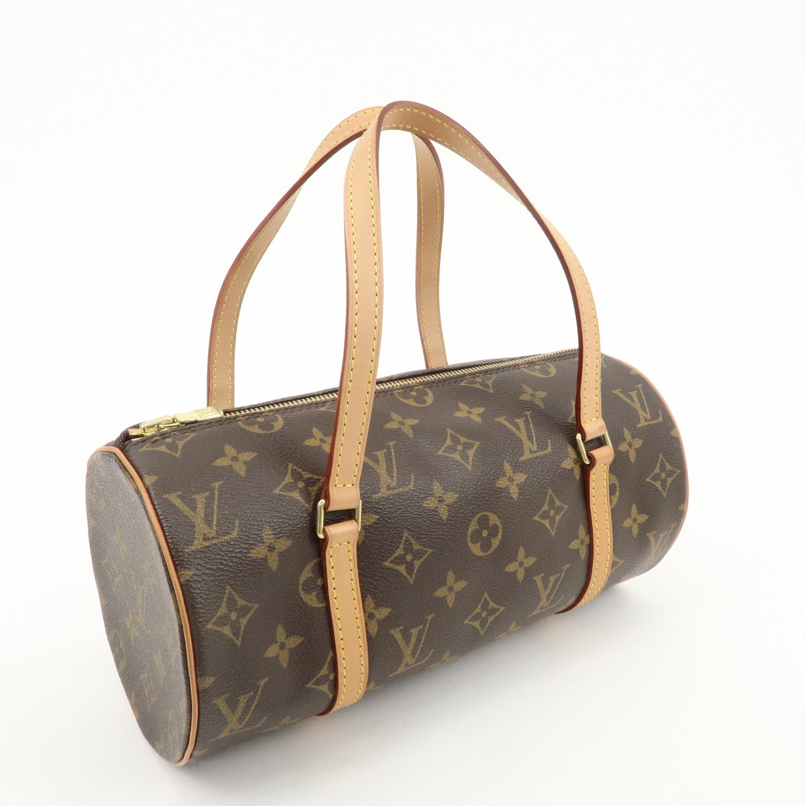 Louis Vuitton Monogram Papillon 26 Hand Bag New Style M51386 Used