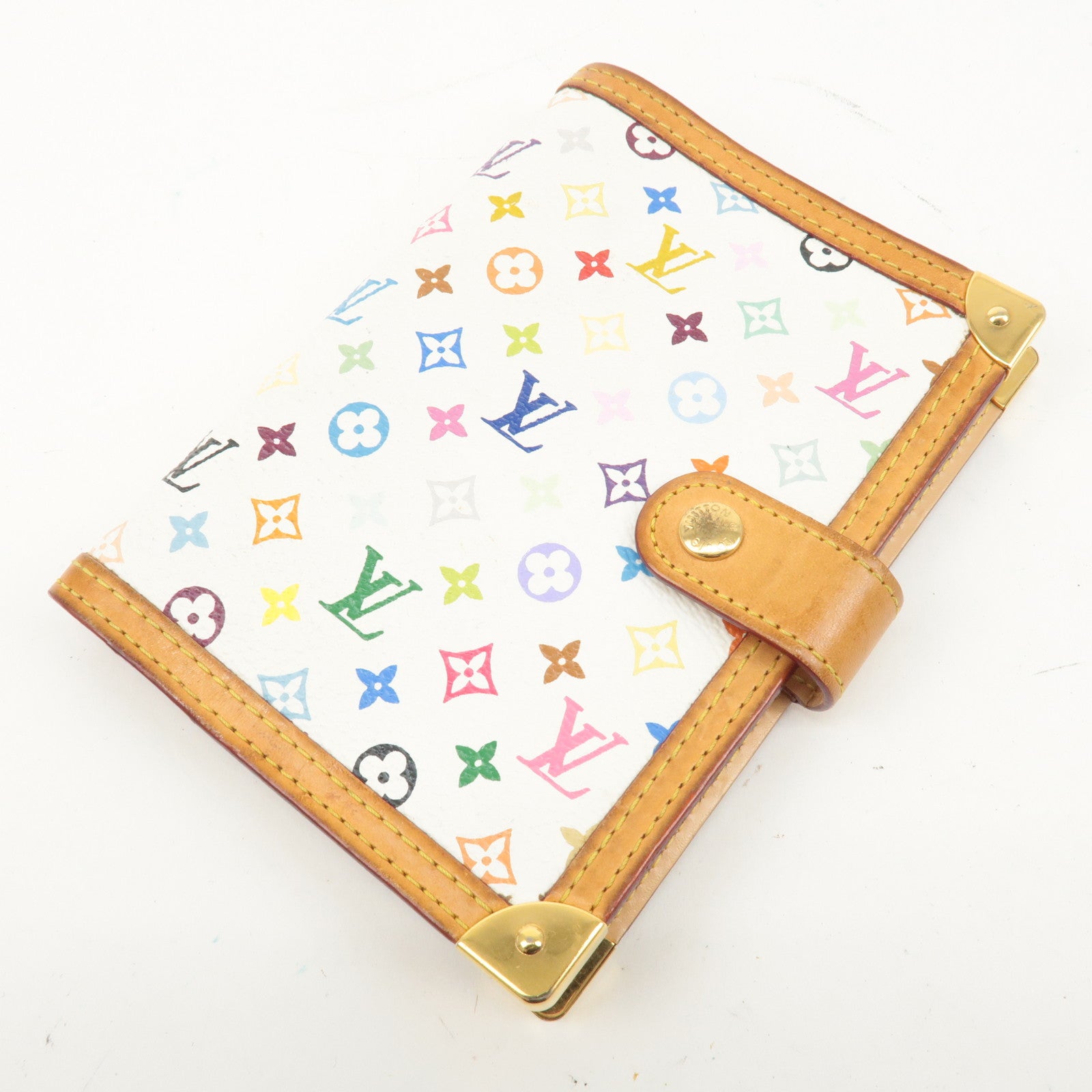 Louis Vuitton Monogram Multicolor Agenda PM Cover R20896