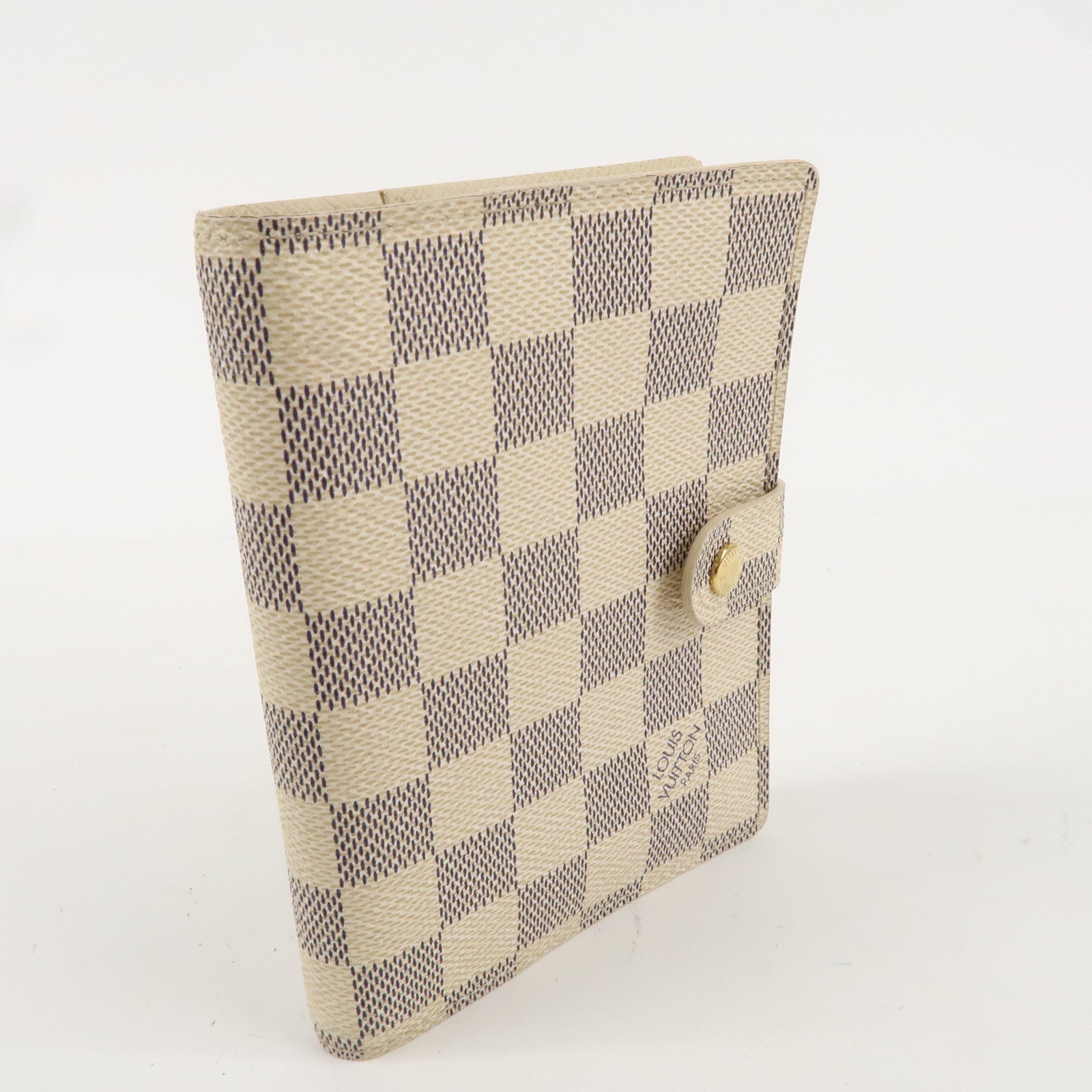 Louis Vuitton Damier Azur Agenda PM Planner Cover R20706