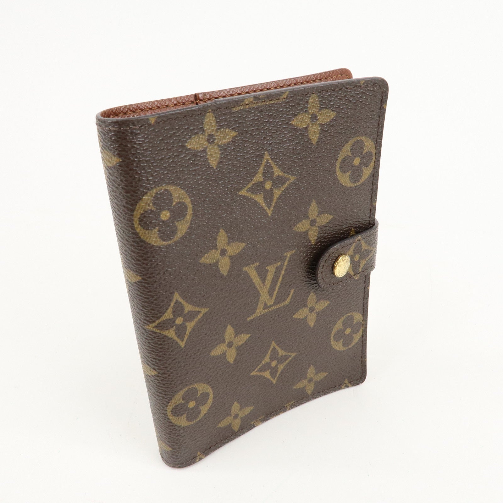 Louis Vuitton Monogram Agenda PM Planner Cover R20005 Used