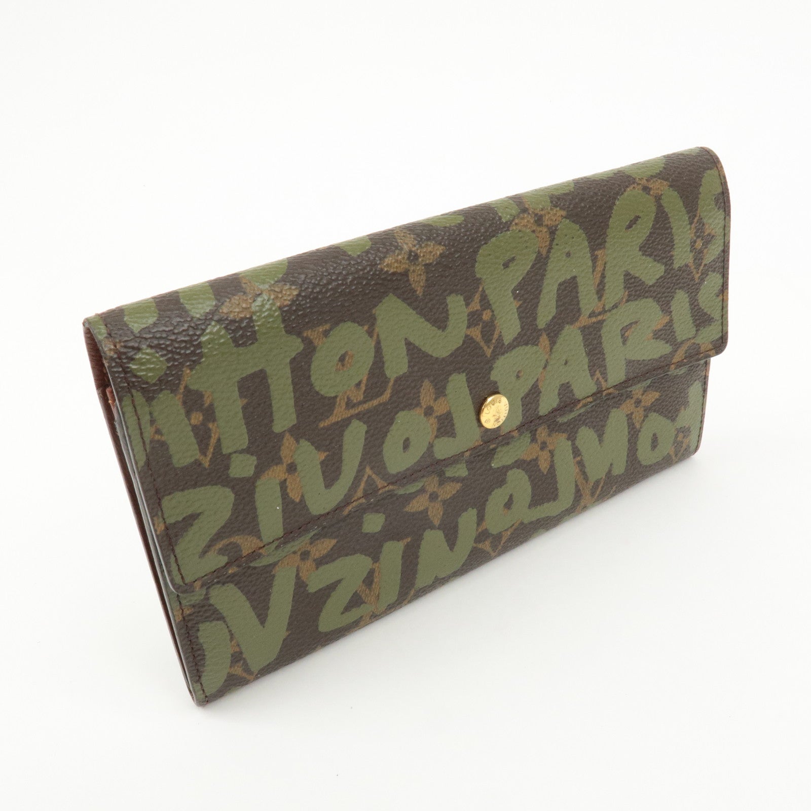 Louis Vuitton Monogram Graffiti Portefeuille Sarah M92188 Used