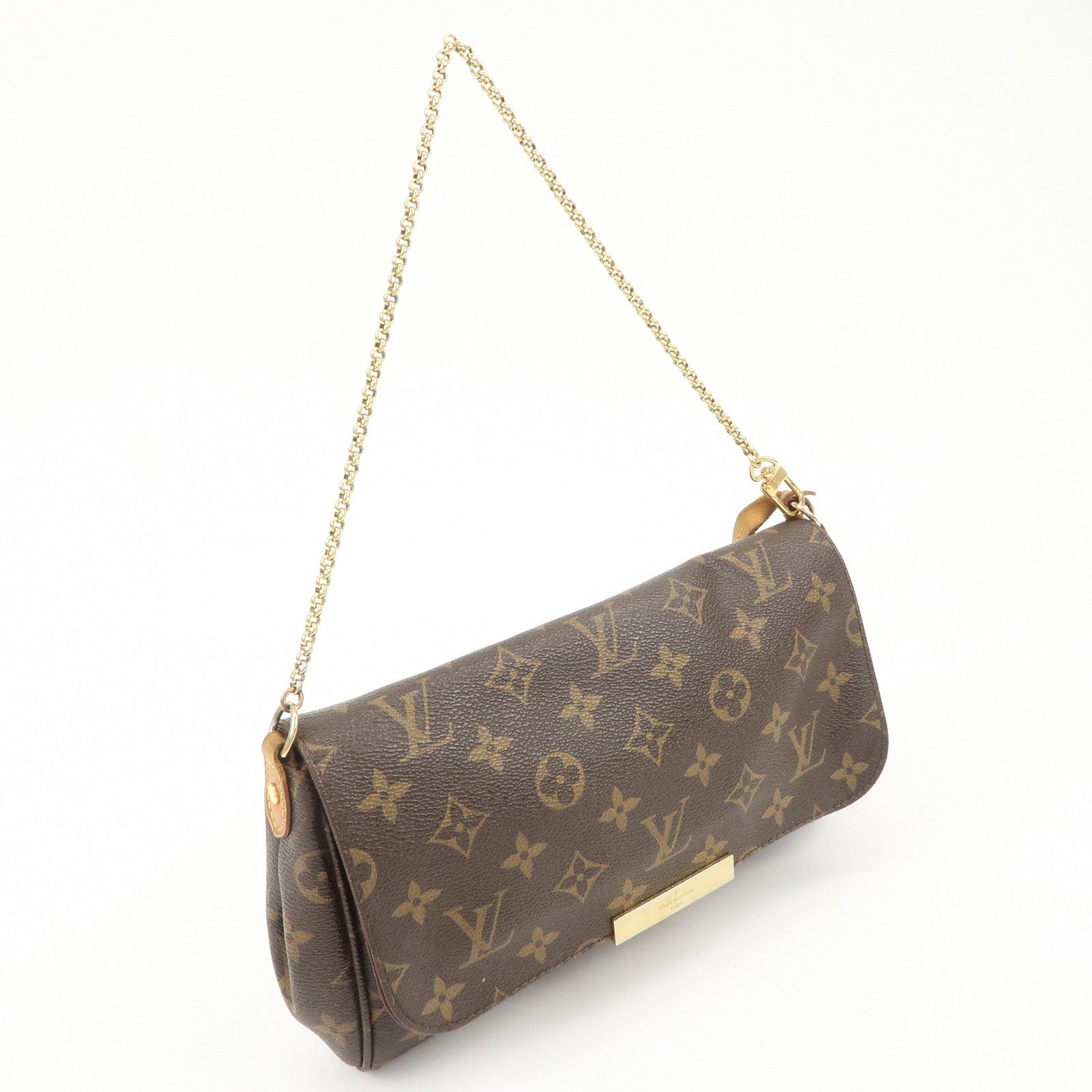 Louis Vuitton Monogram Favorite MM 2Way Shoulder Bag M40718 Used