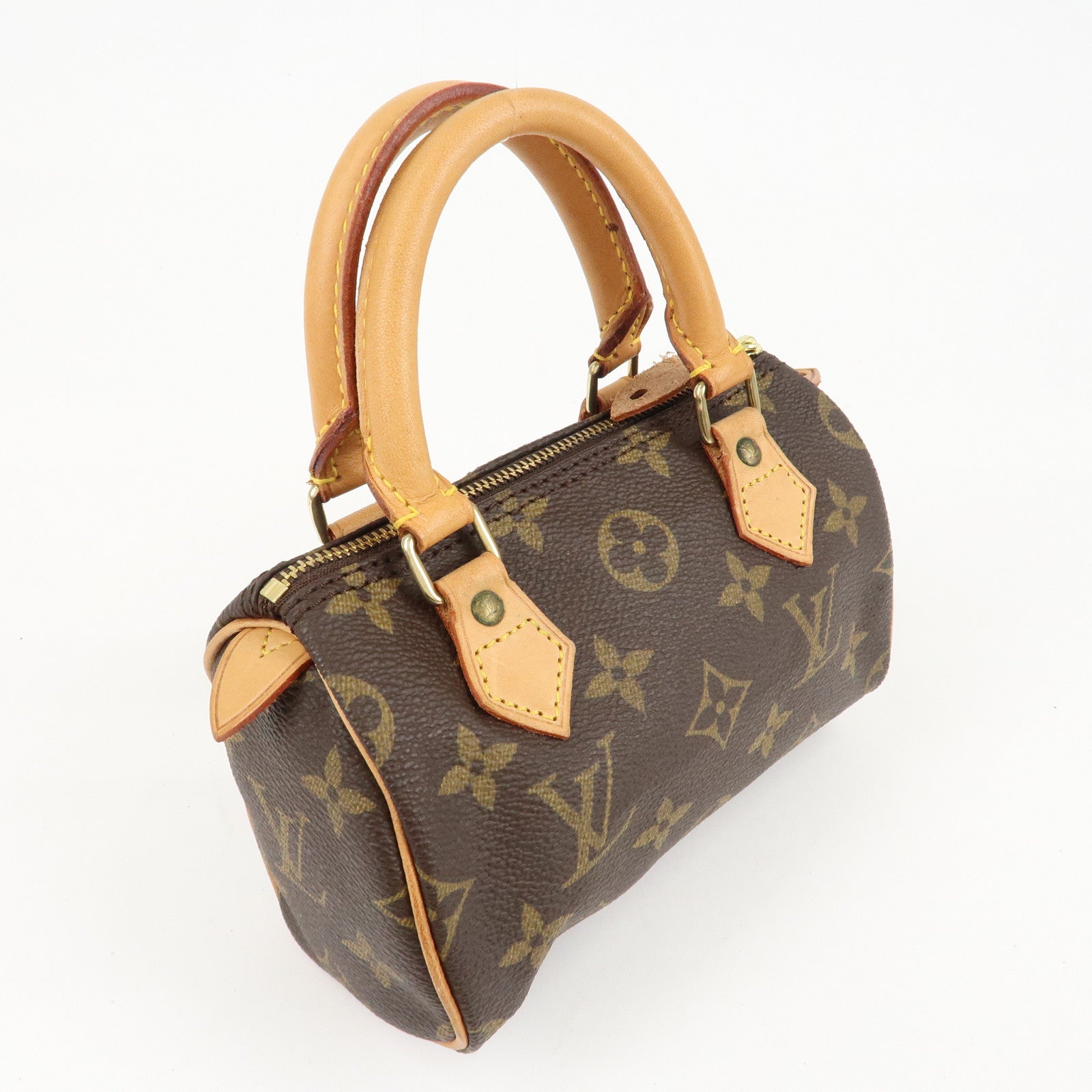 Louis Vuitton Monogram Mini Speedy 
Strap M41534 J00145 Used