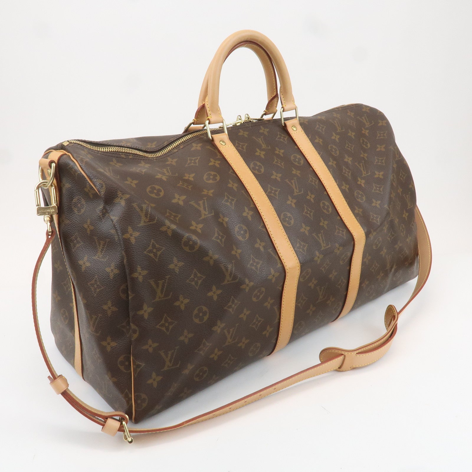 Louis Vuitton Monogram Keep All Bandouliere 55 Bag M41414