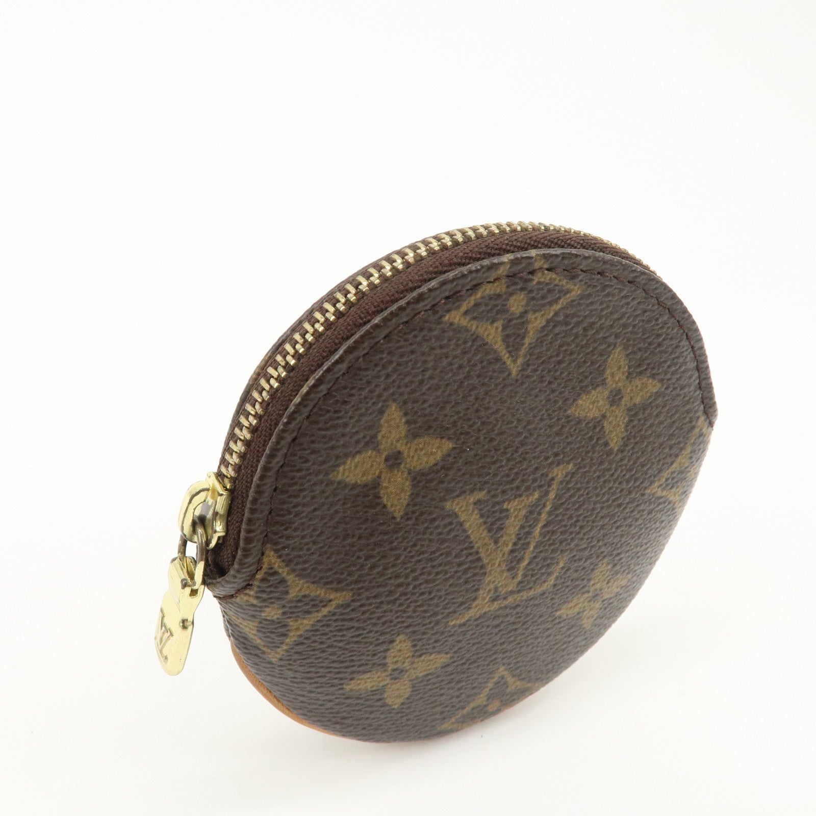 Louis Vuitton Monogram Porte Monnaie Rond Coin Case M61926