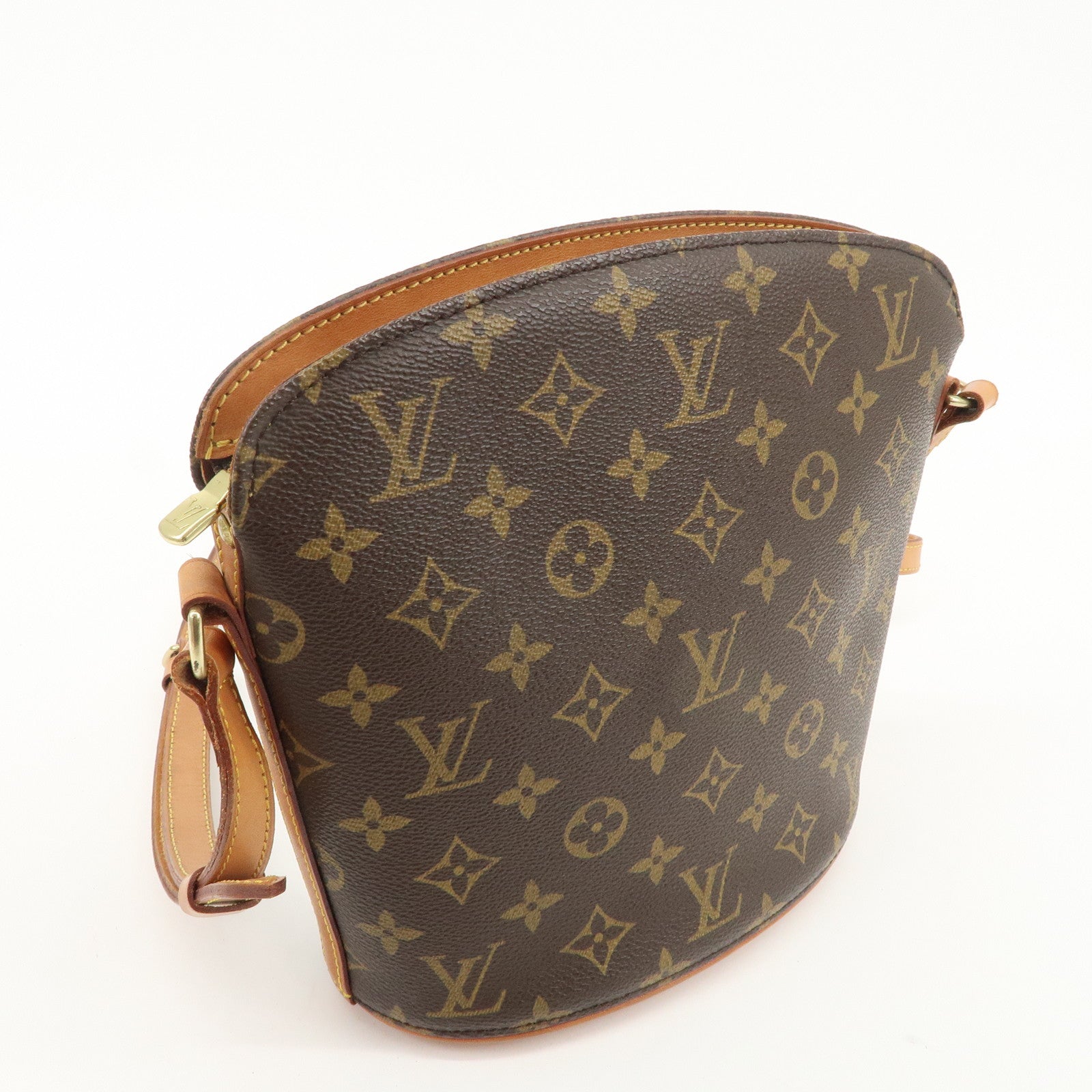 Louis Vuitton Monogram Drouot Cross Body Shoulder Bag M51290 Used