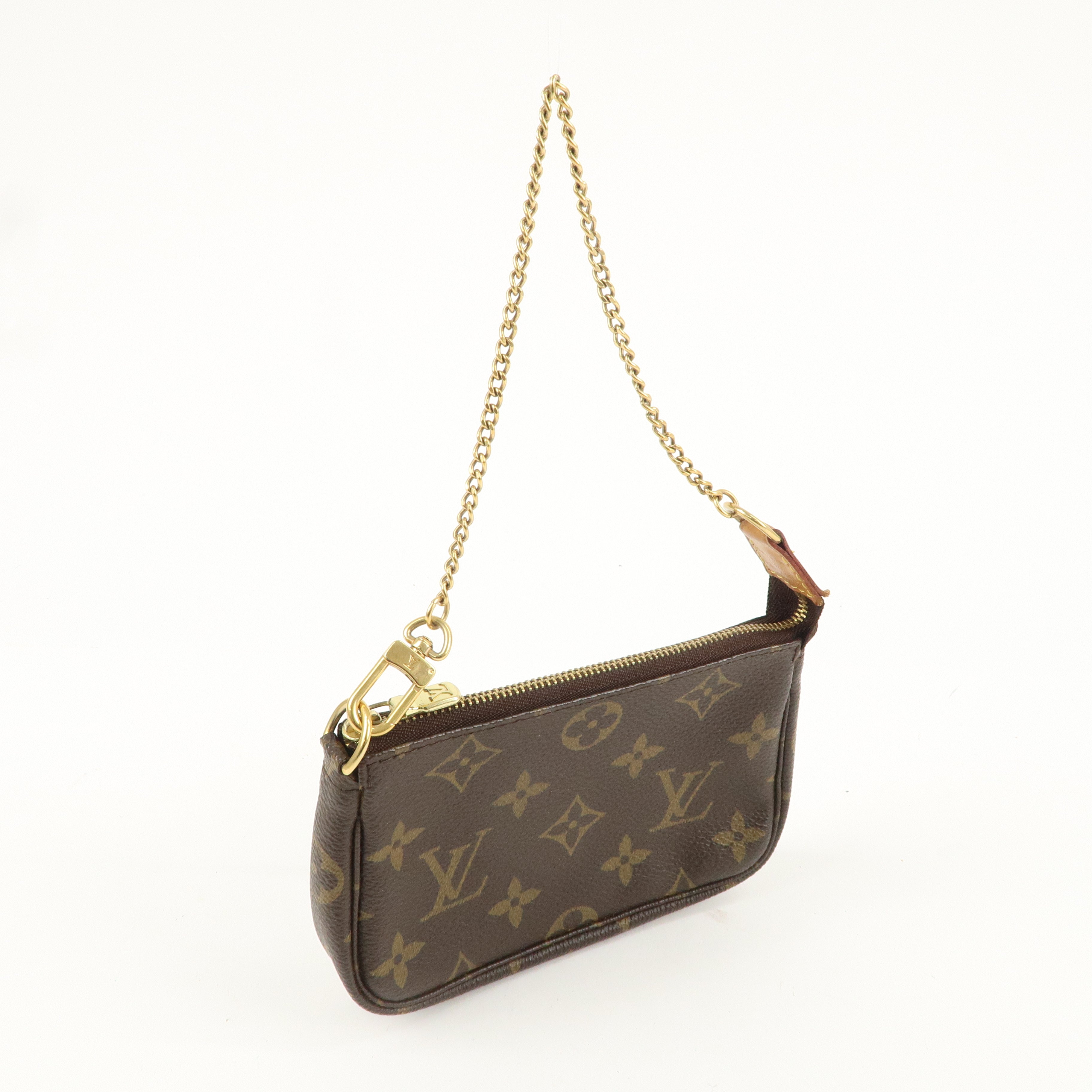 Louis Vuitton Monogram Mini Pochette Accessoires Pouch M58009