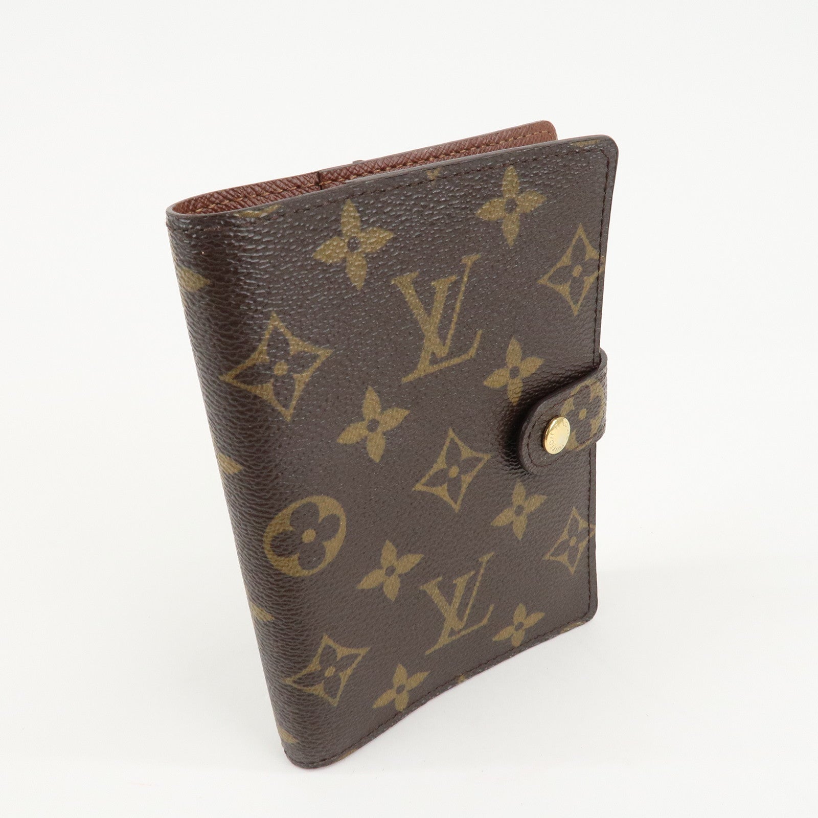 Louis Vuitton Monogram Agenda PM Planner Cover R20005 Used