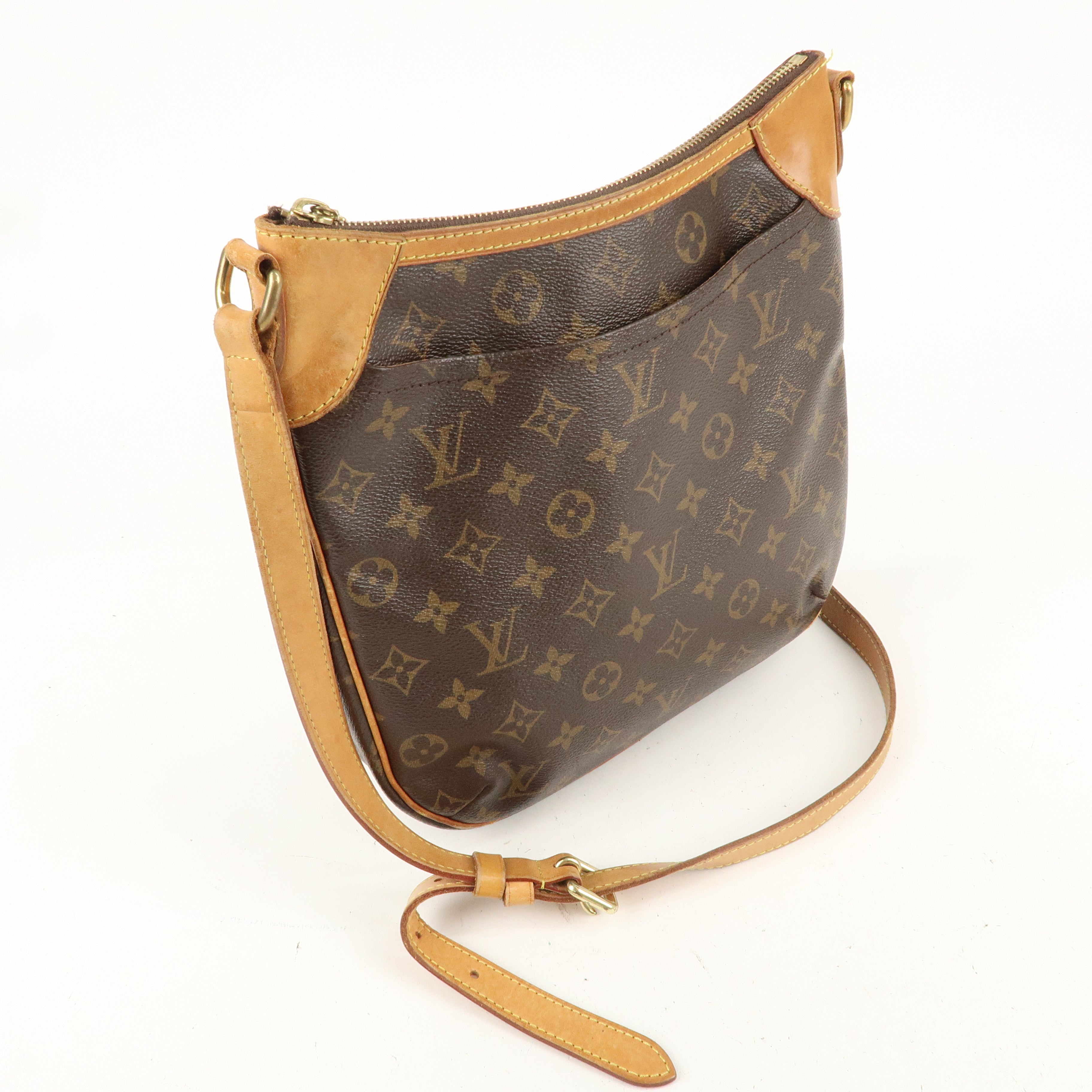 Louis Vuitton Monogram Odeon PM Shoulder Bag Brown M56390