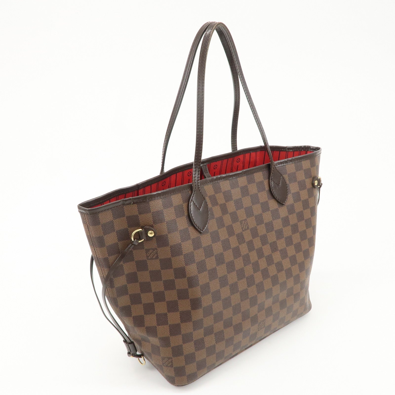 Louis Vuitton Damier Neverfull MM Tote Bag N51105 Used