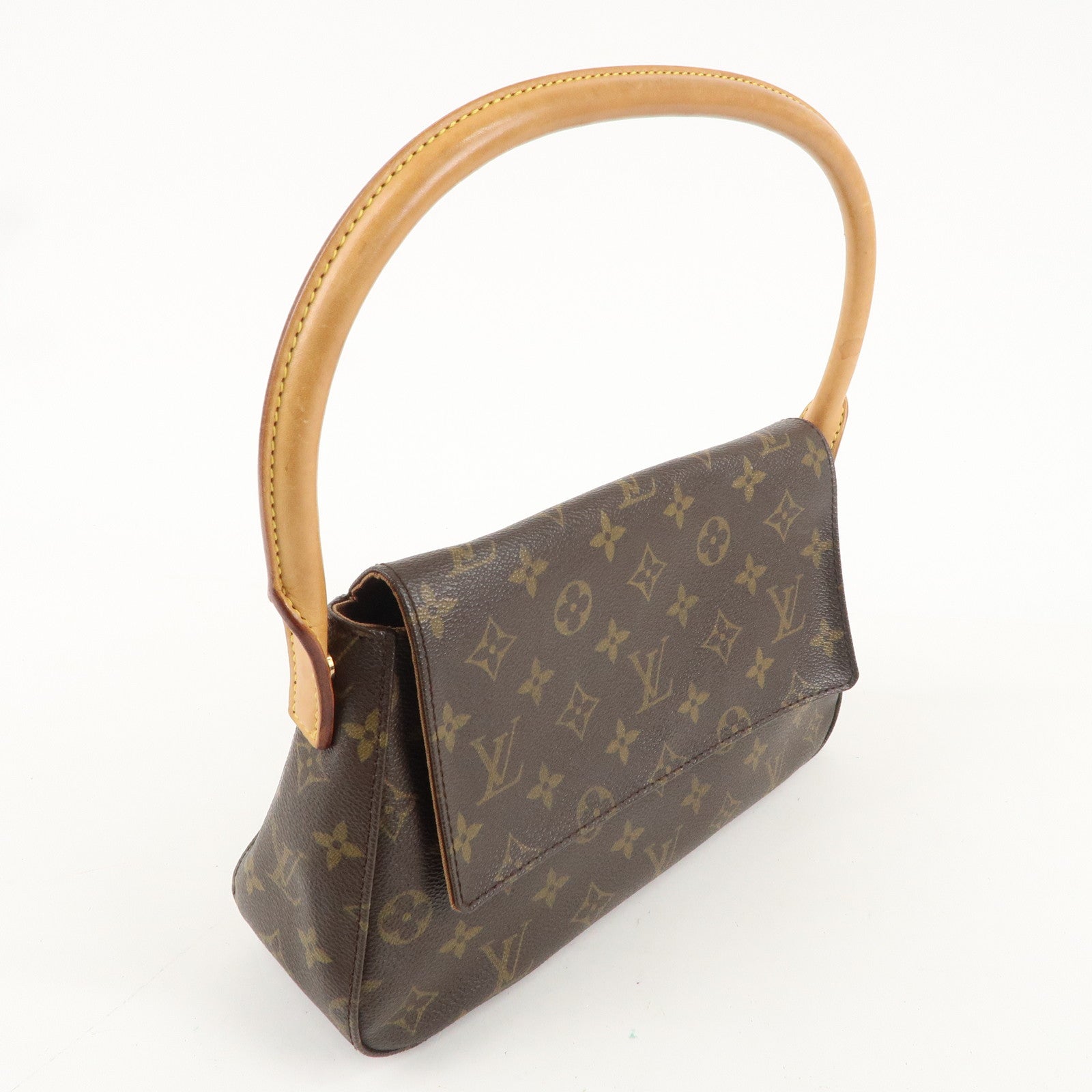 Louis Vuitton Monogram Mini Looping Shoulder Bag Hand Bag M51147