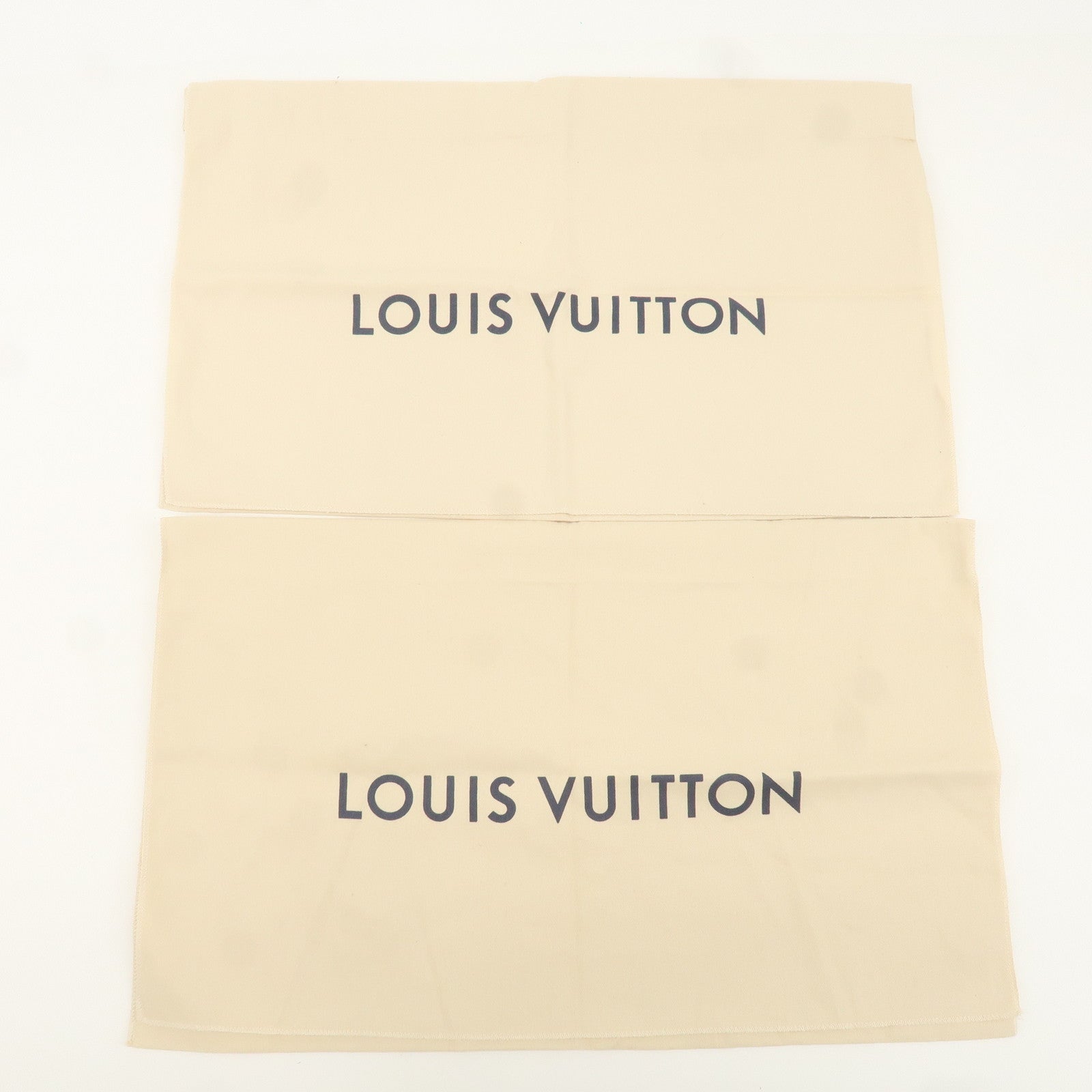 Louis Vuitton Set of 10 Dust Bag Storage Bag New Style Beige