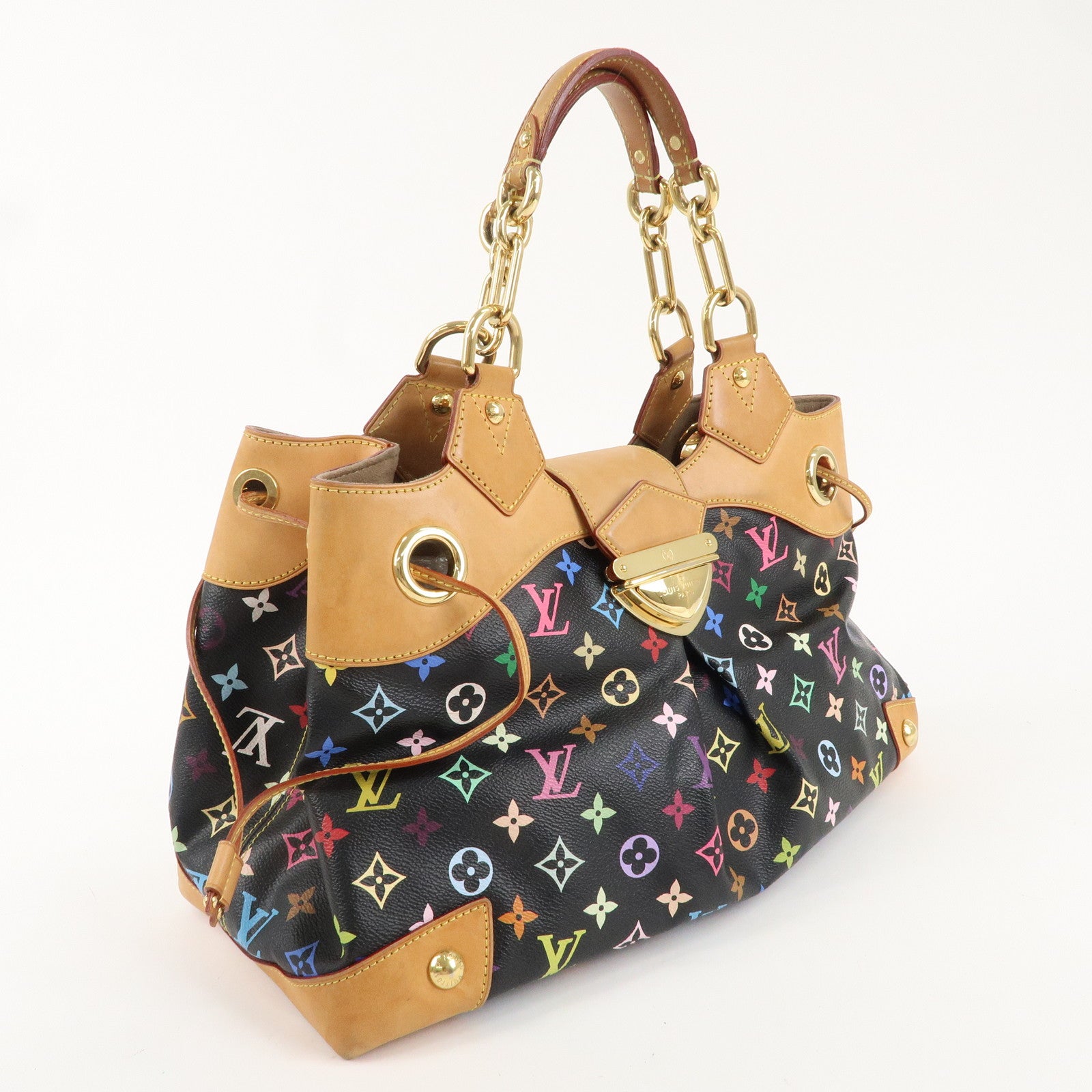 Louis Vuitton Monogram Multicolor Ursula Hand Shoulder Bag M40124