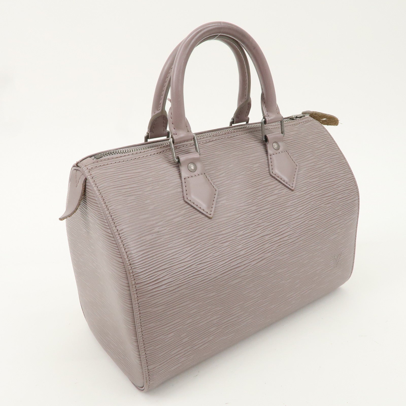 Louis Vuitton Epi Speedy 25 Hand Boston Bag Lilas M4301B